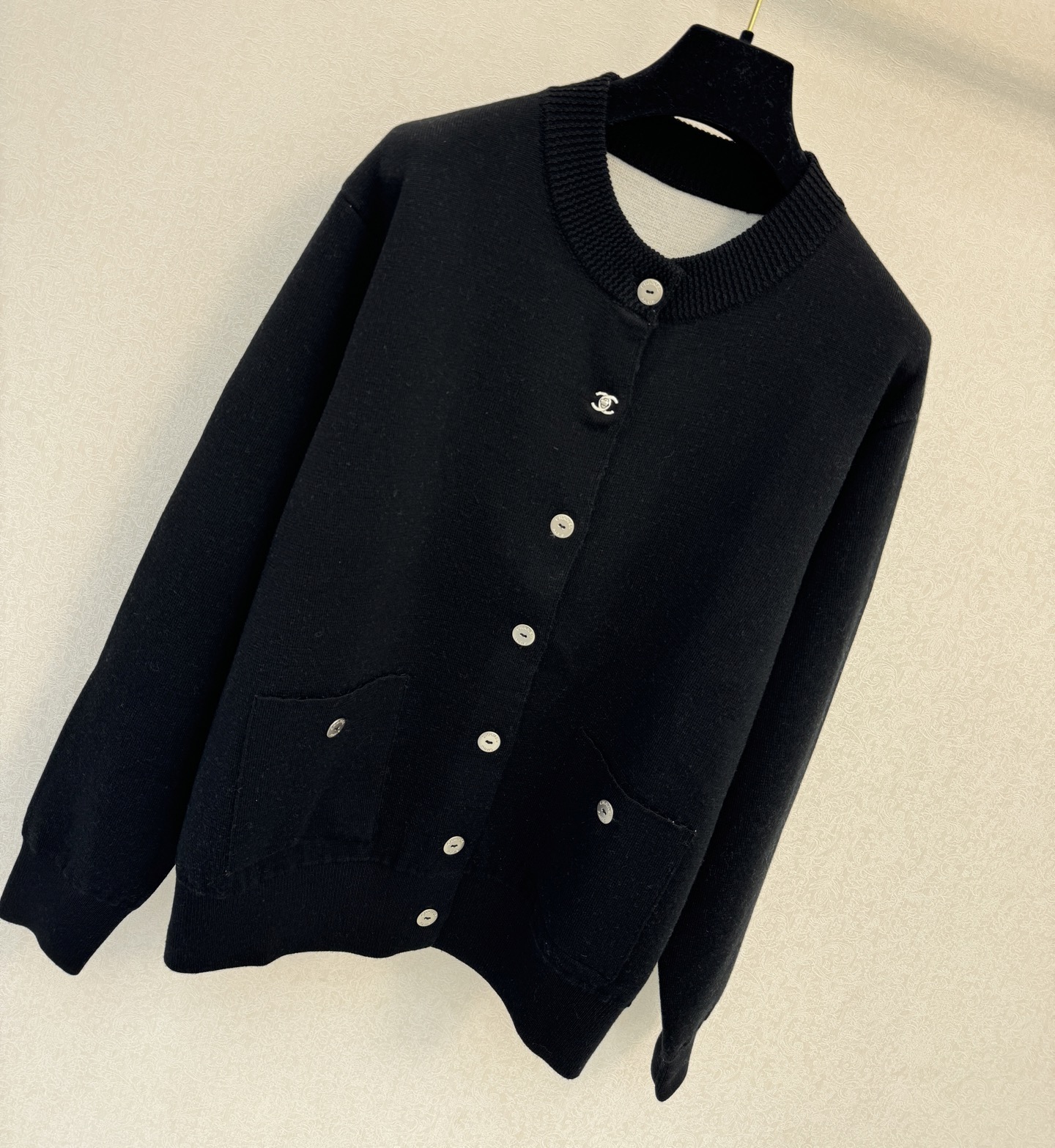 小香高版本新品🆕🆕圆领开衫💗💗实拍图🆕🆕