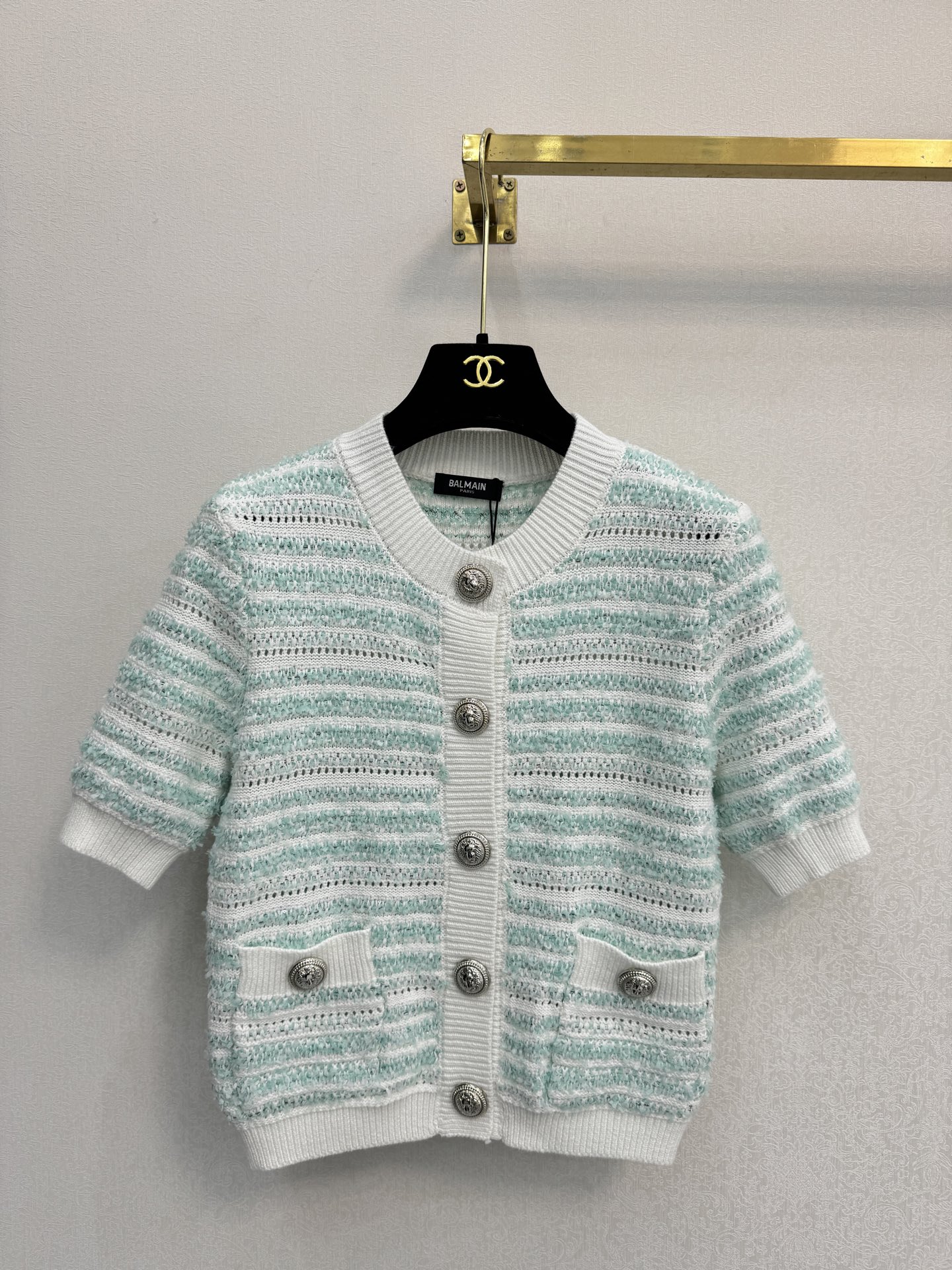 巴尔曼新品🆕🆕圆领短袖💗💗实拍图🆕🆕