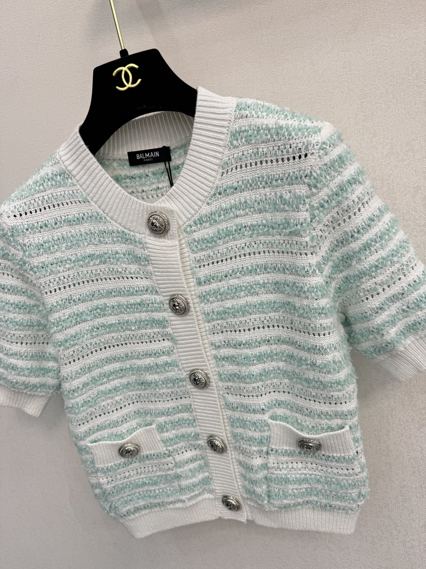 巴尔曼新品🆕🆕圆领短袖💗💗实拍图🆕🆕