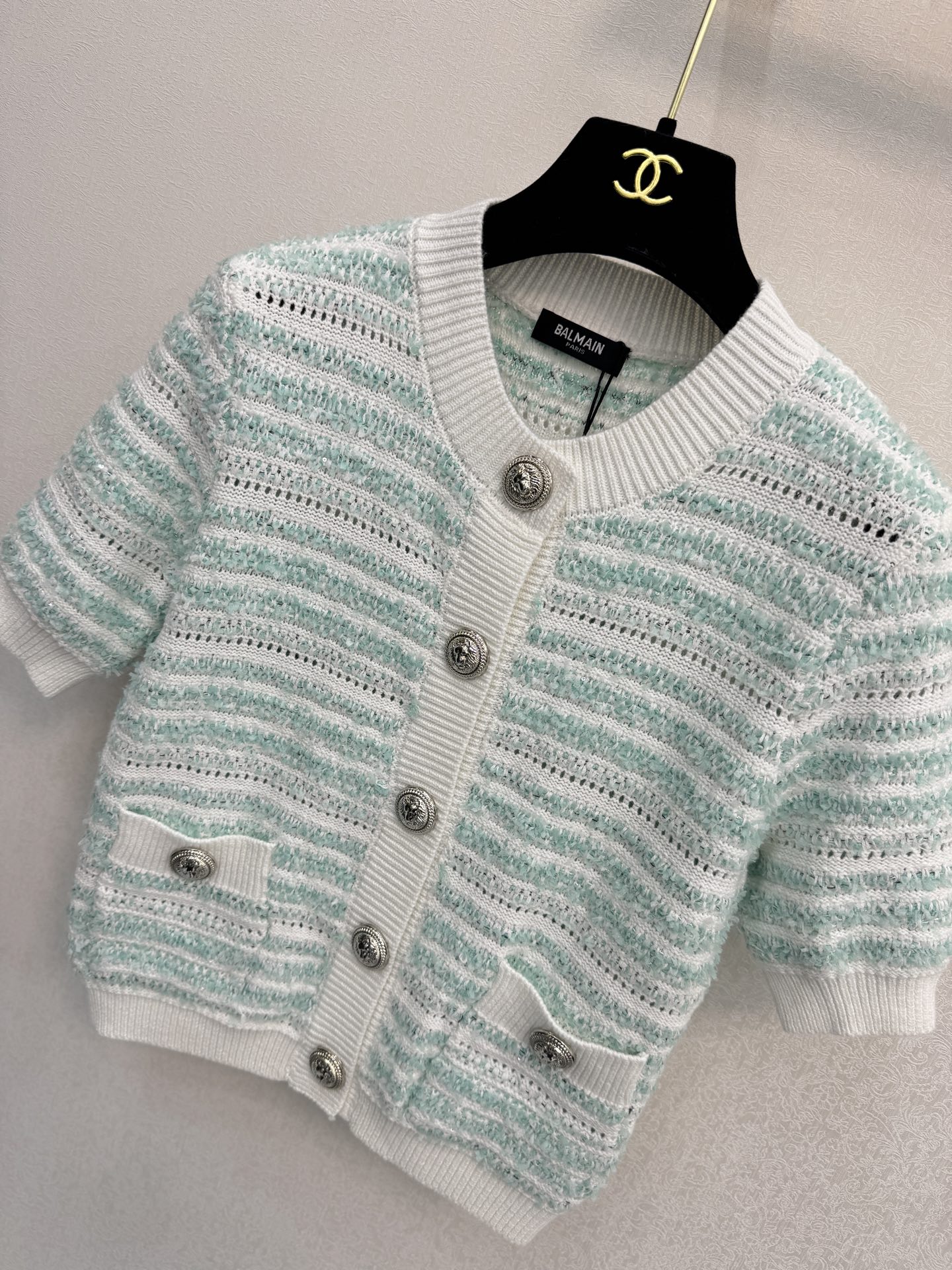 巴尔曼新品🆕🆕圆领短袖💗💗实拍图🆕🆕