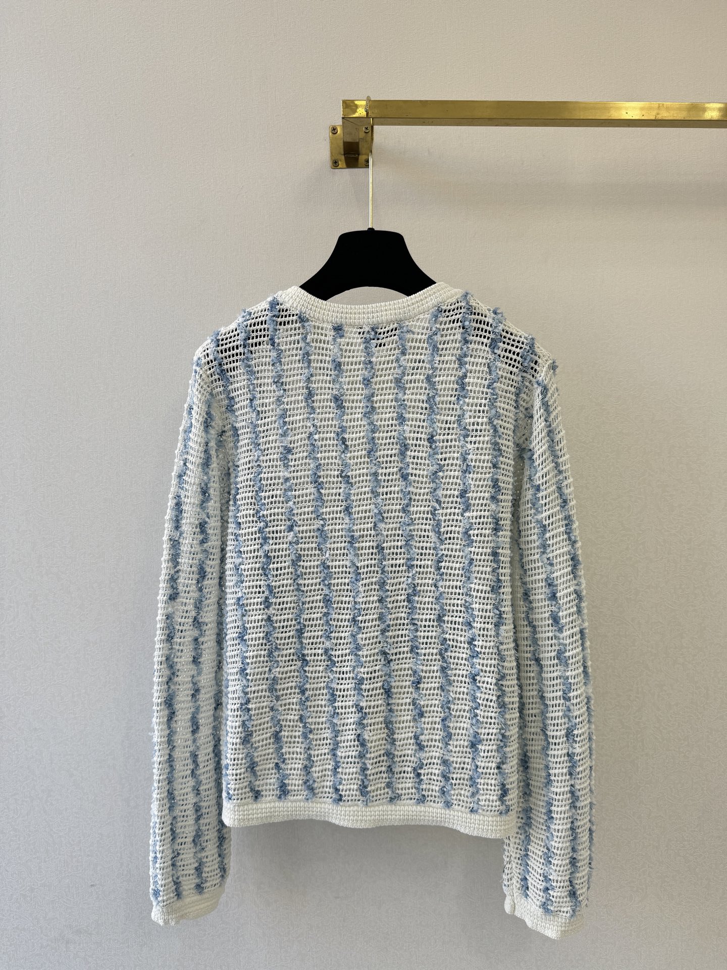 小香新品🆕🆕圆领镂空开衫💗💗实拍图🆕🆕两色3码