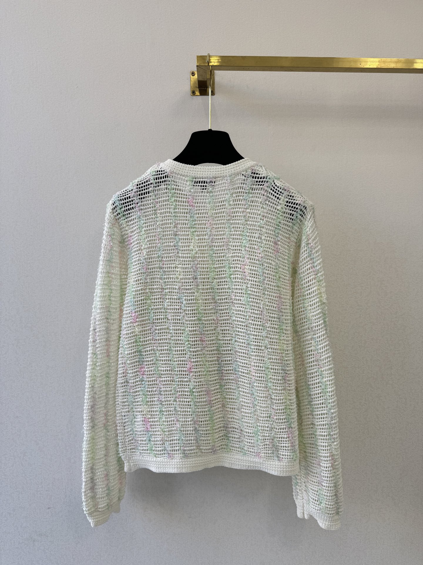 小香新品🆕🆕圆领镂空开衫💗💗实拍图🆕🆕两色3码