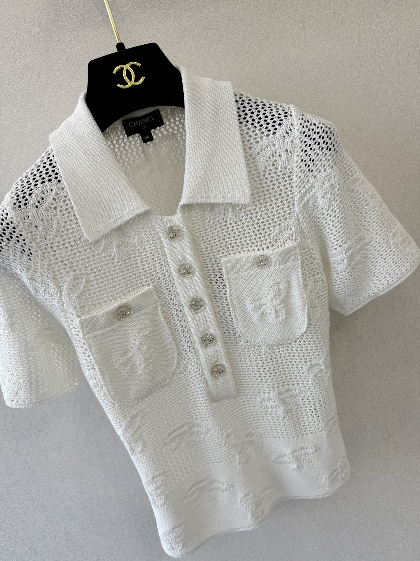 小香新品🆕🆕Polo领短袖💗💗实拍图🆕🆕