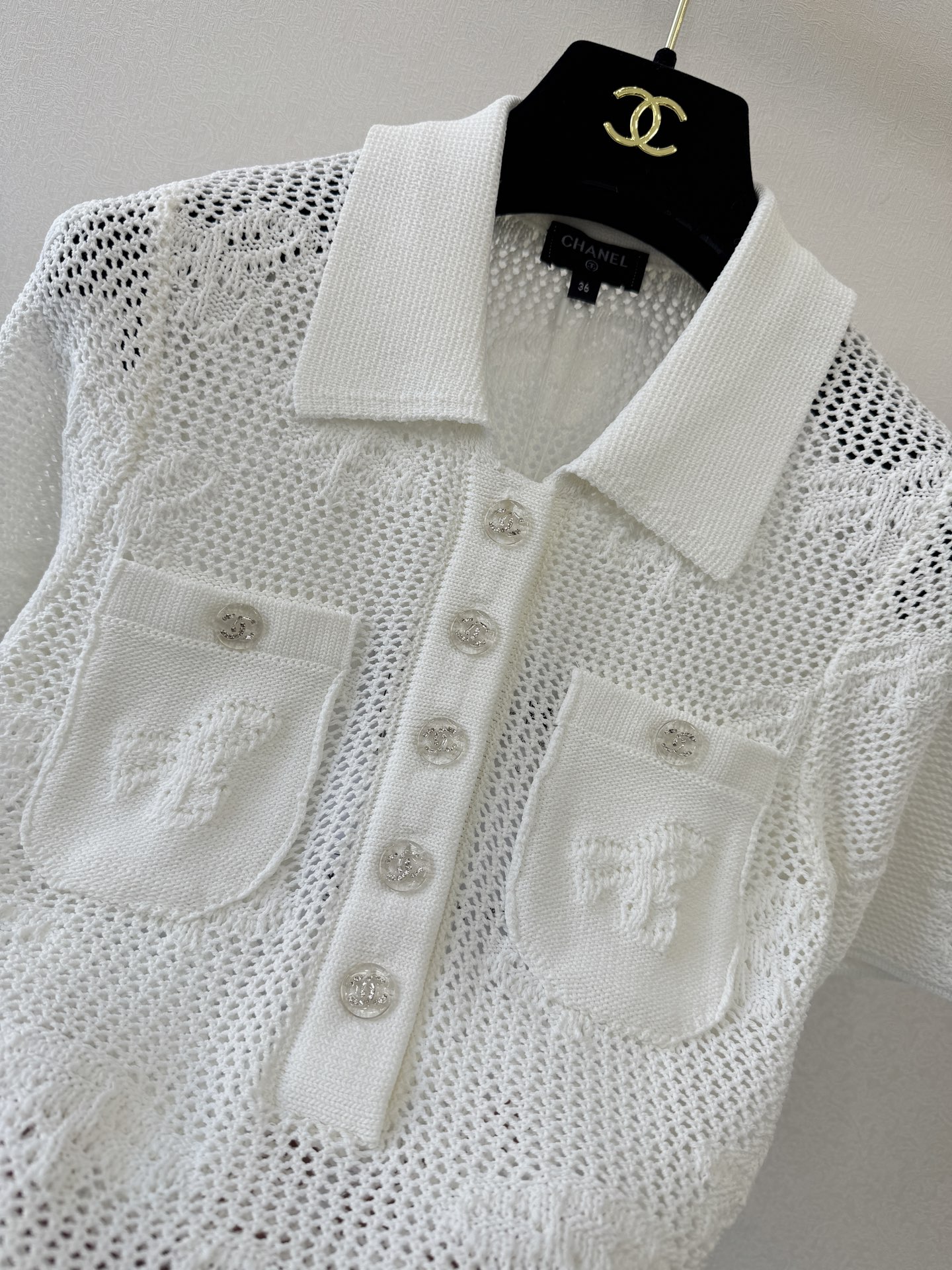 小香新品🆕🆕Polo领短袖💗💗实拍图🆕🆕