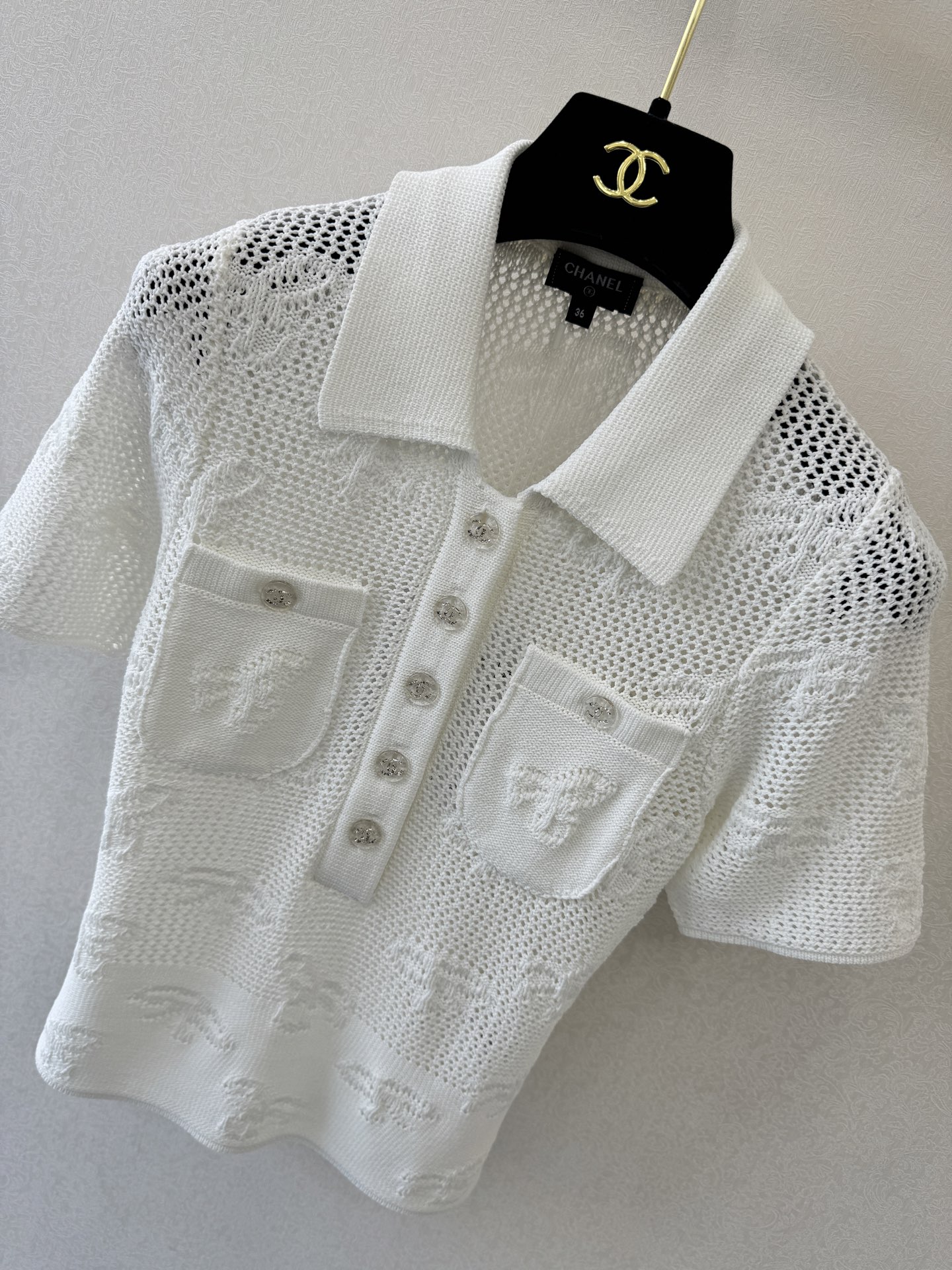 小香新品🆕🆕Polo领短袖💗💗实拍图🆕🆕