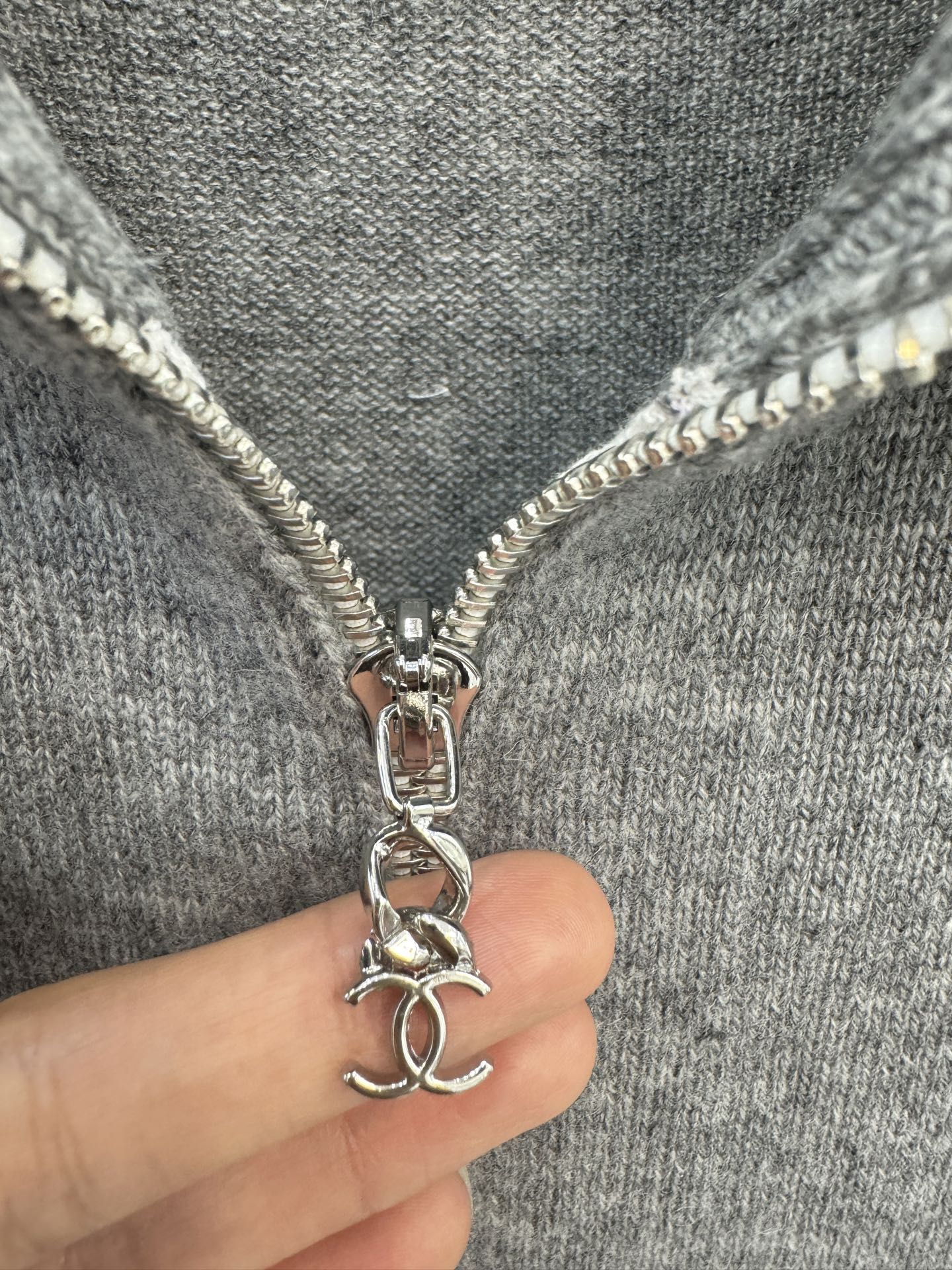 小香高版本新品🆕🆕翻领半开衫💗💗实拍图🆕🆕