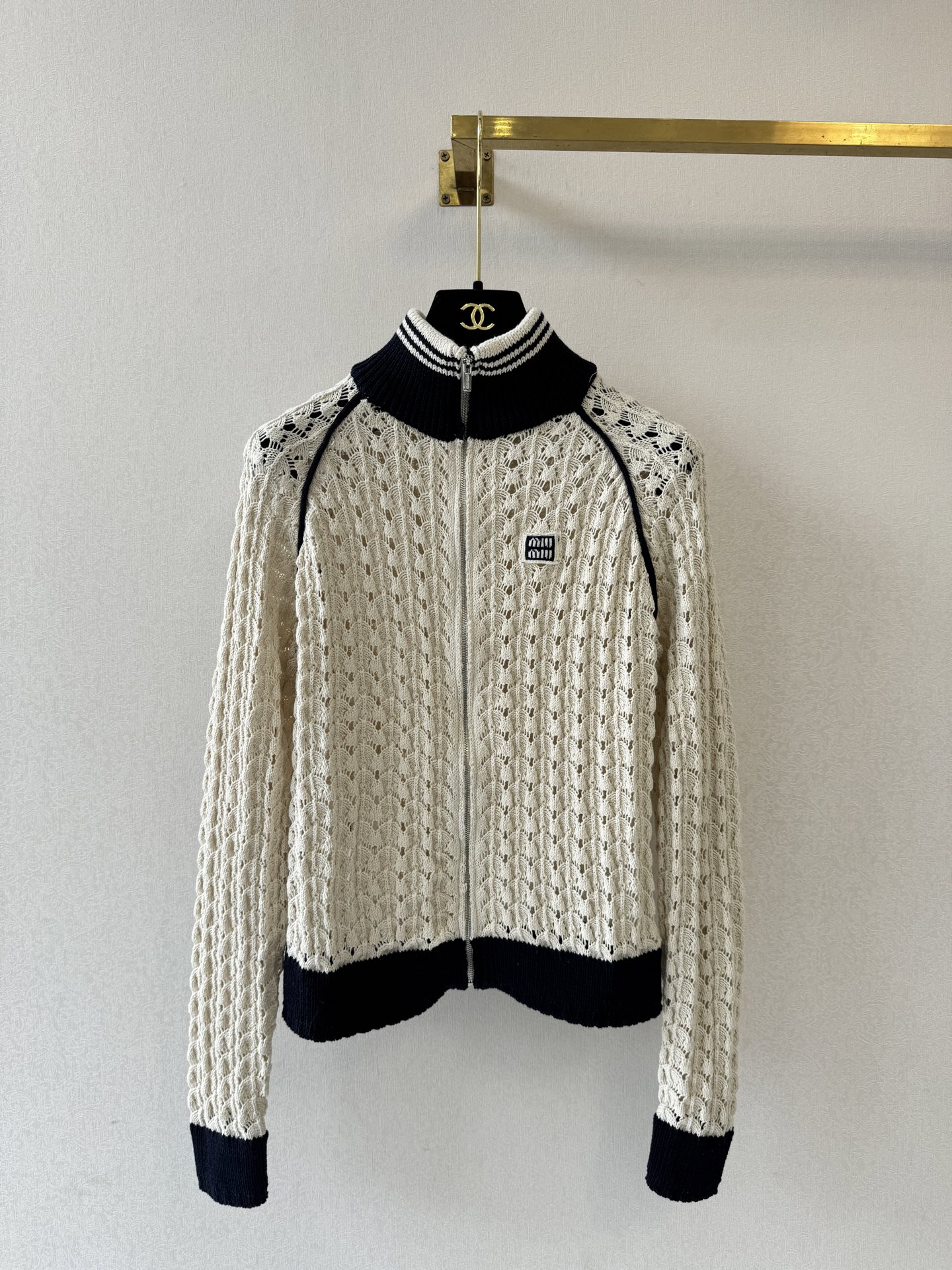 缪缪高版本新品🆕🆕拉链开衫🍀🍀实拍图💗💗