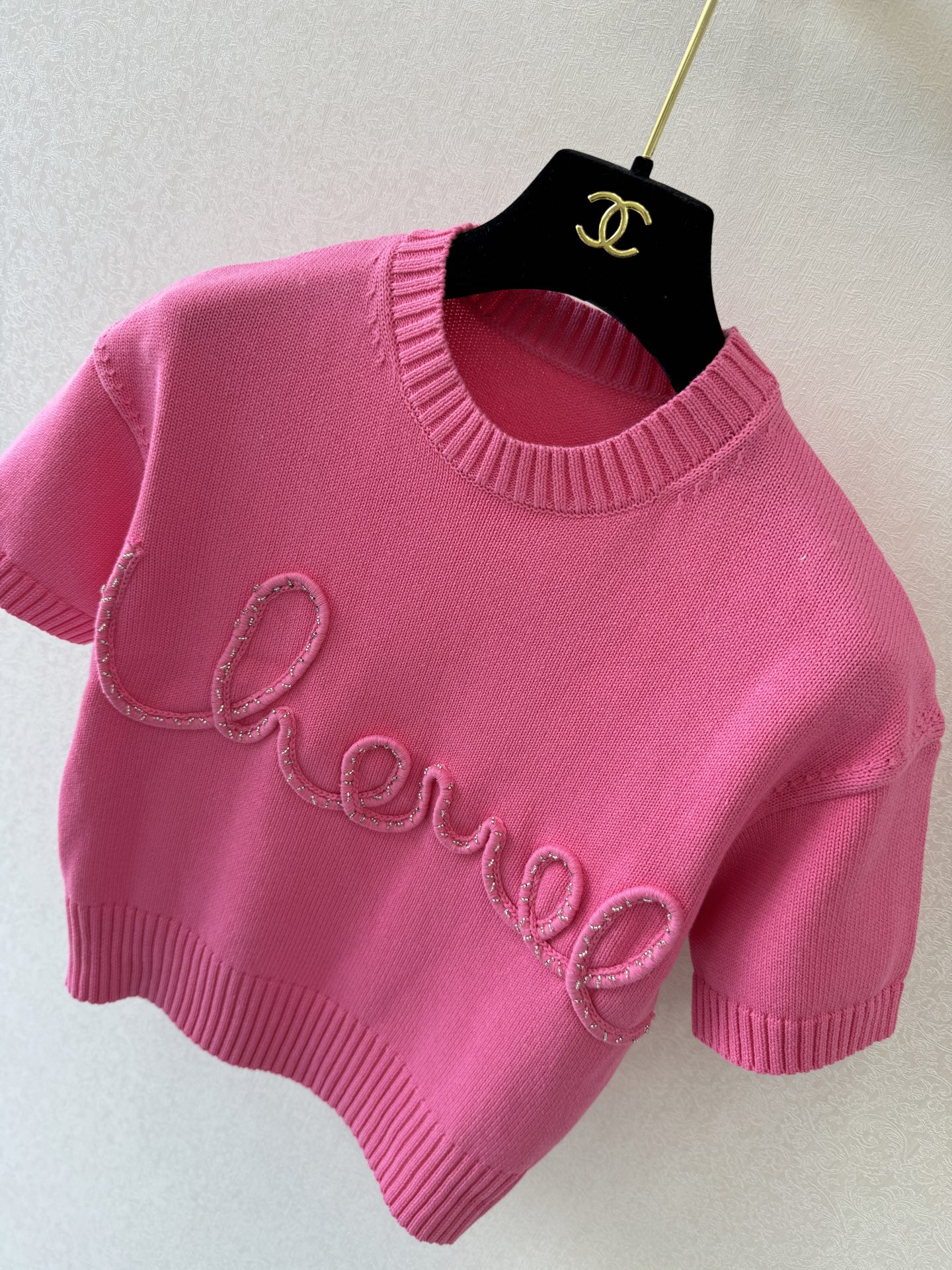 小香新品🆕🆕圆领短袖🍀🍀实拍图💗💗