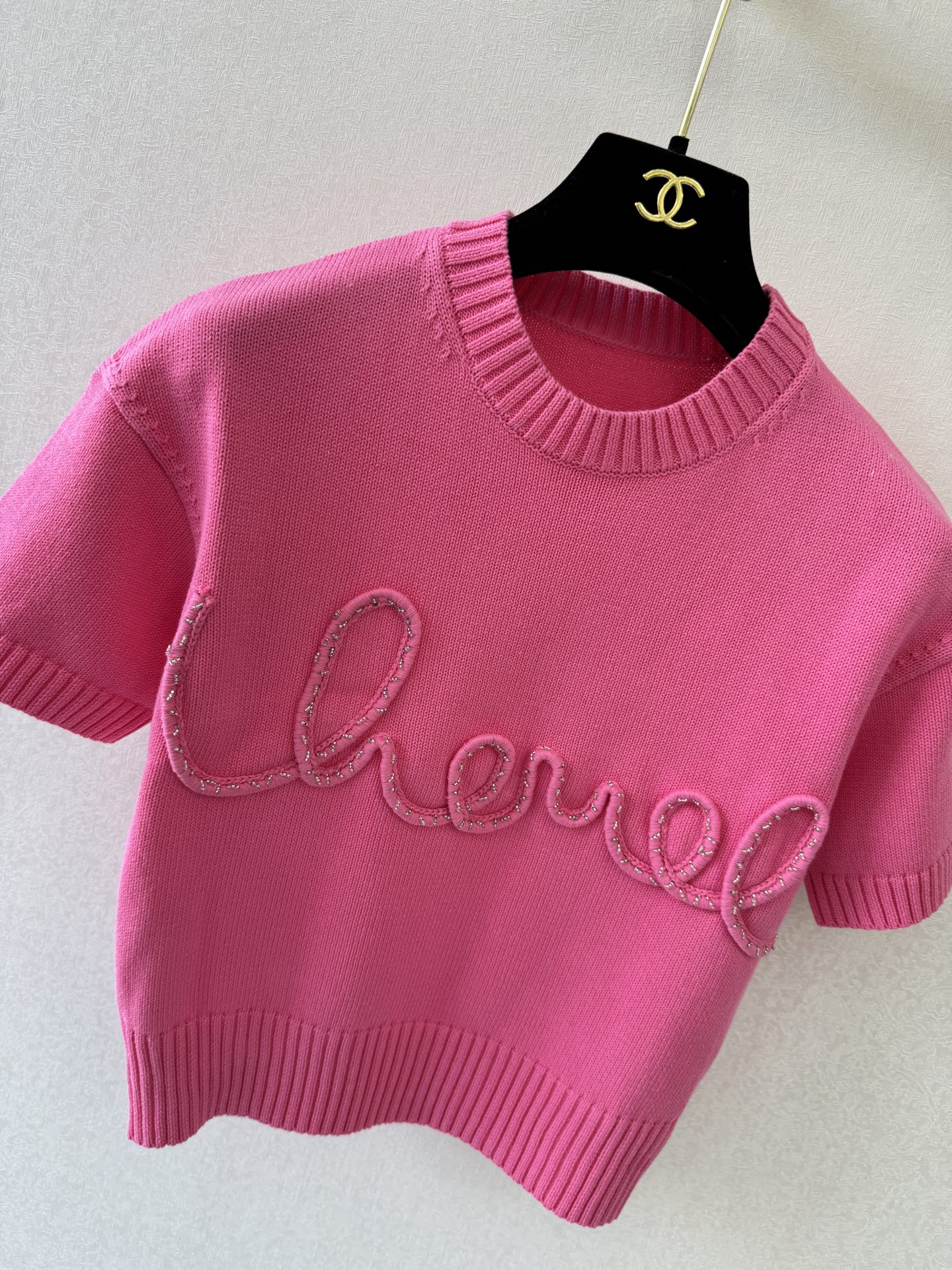小香新品🆕🆕圆领短袖🍀🍀实拍图💗💗