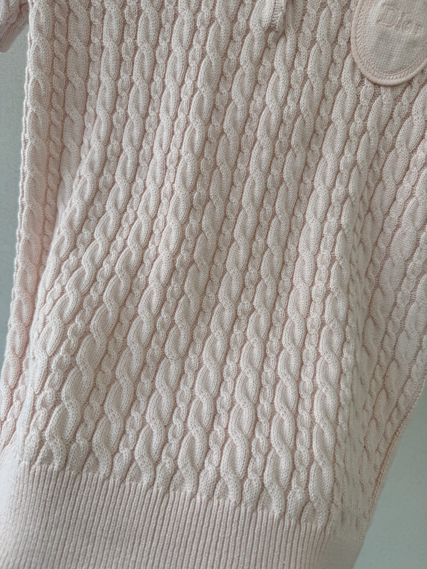 迪奥高版本新品🆕🆕Polo领短袖💗💗实拍图🆕🆕两色3码