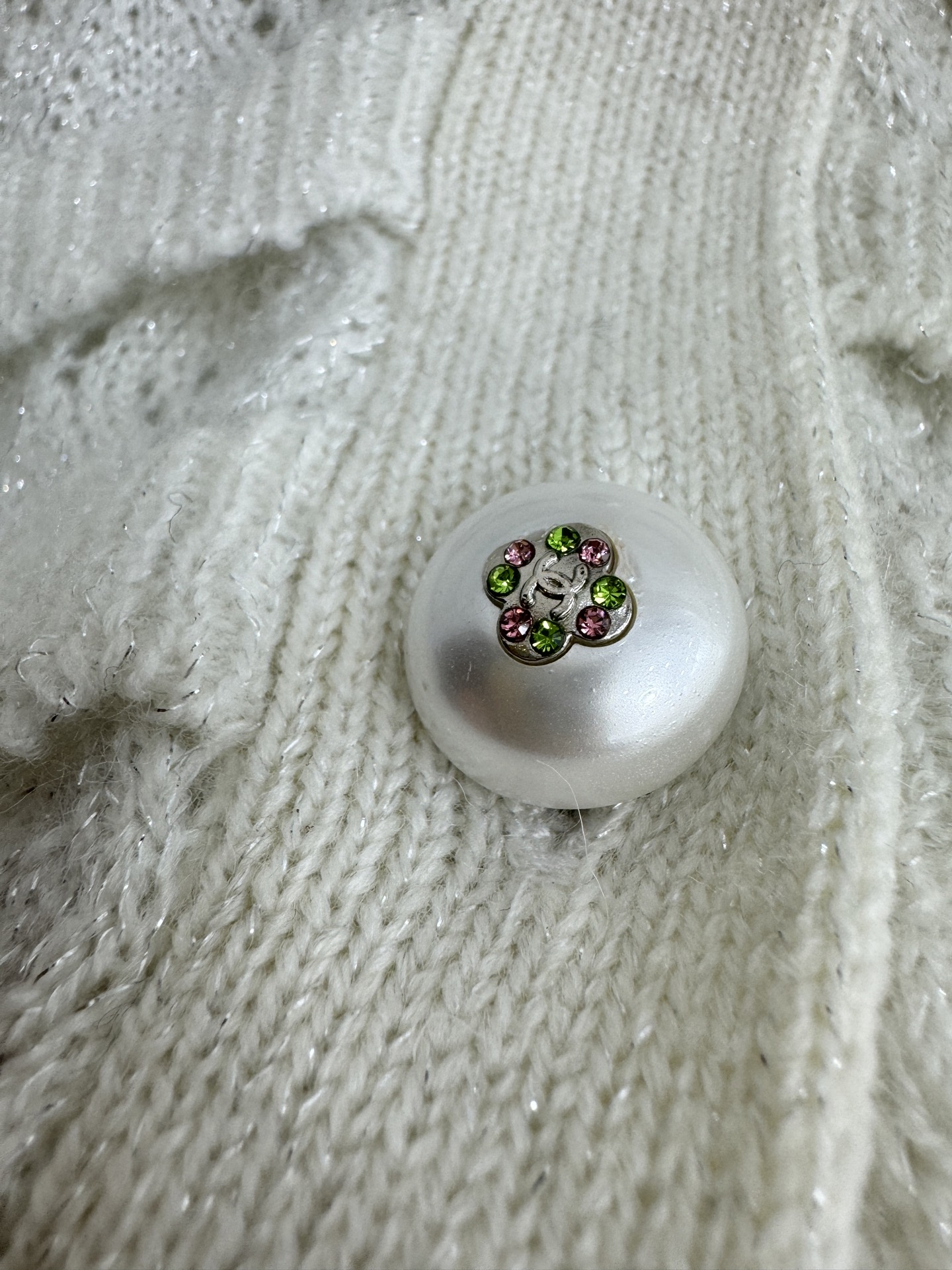 小香新品🆕🆕V领开衫💗💗实拍图🆕🆕