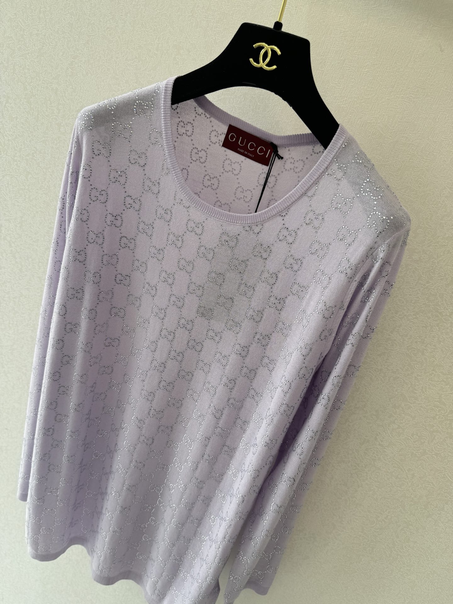 古驰新品🆕🆕圆领长袖💗💗实拍图🆕🆕