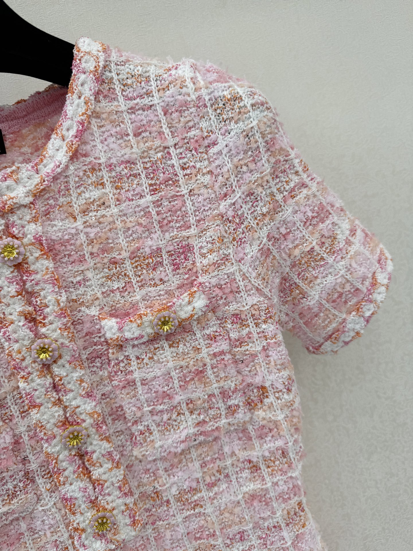 小香新品🆕🆕圆领短袖💗💗实拍图🆕🆕