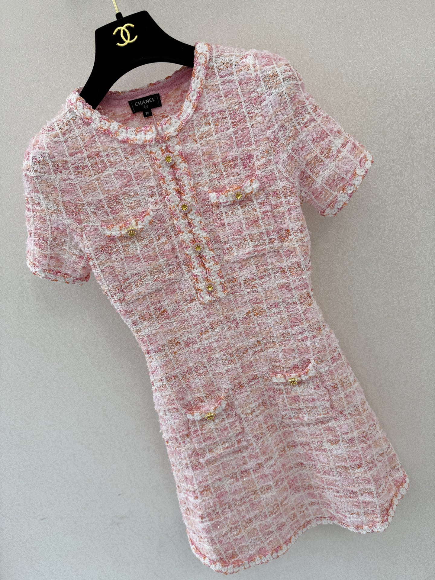 小香新品🆕🆕圆领短袖💗💗实拍图🆕🆕