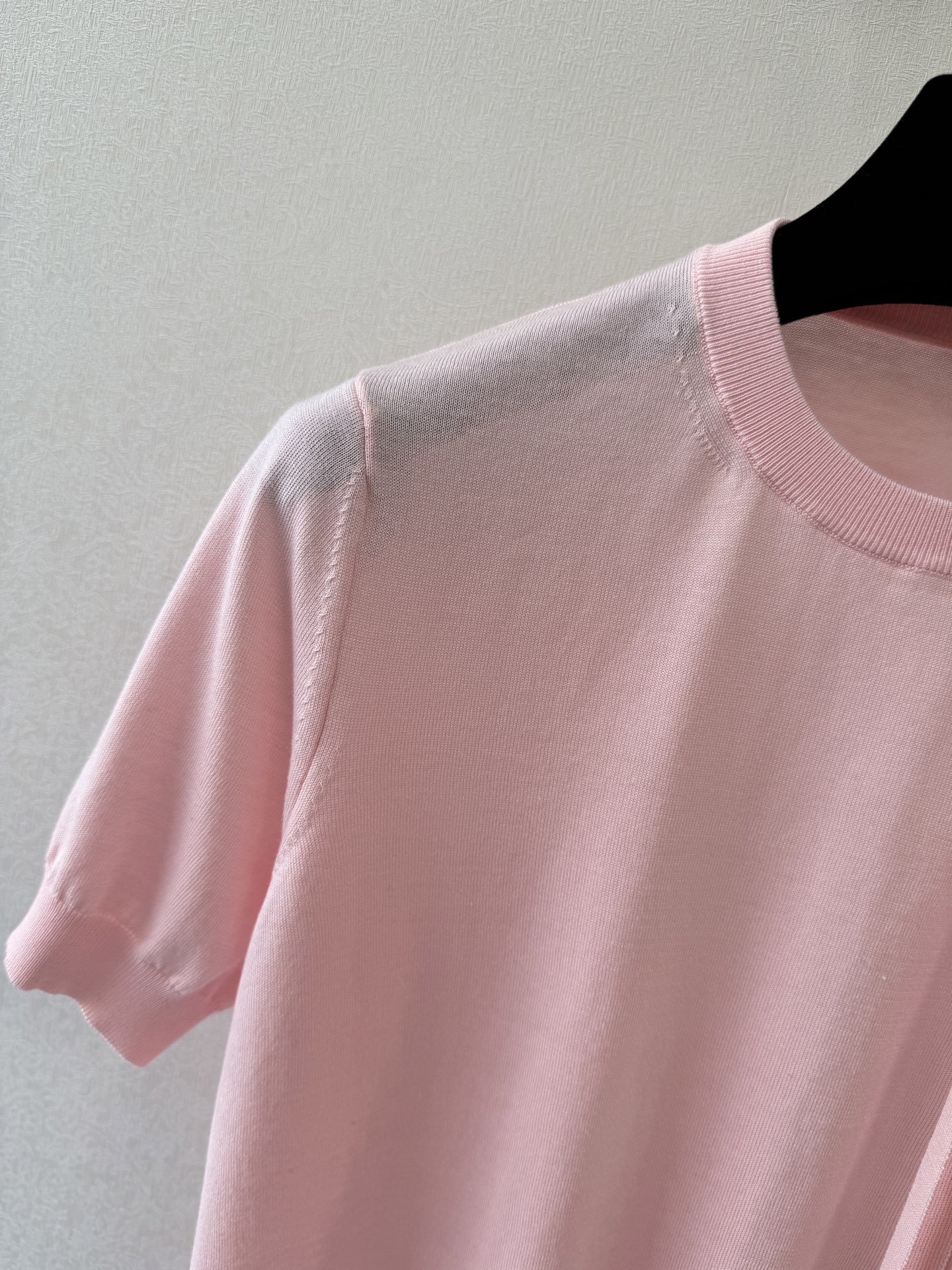 迪奥高版本新品🆕🆕圆领短袖💗💗实拍图🆕🆕两色3码