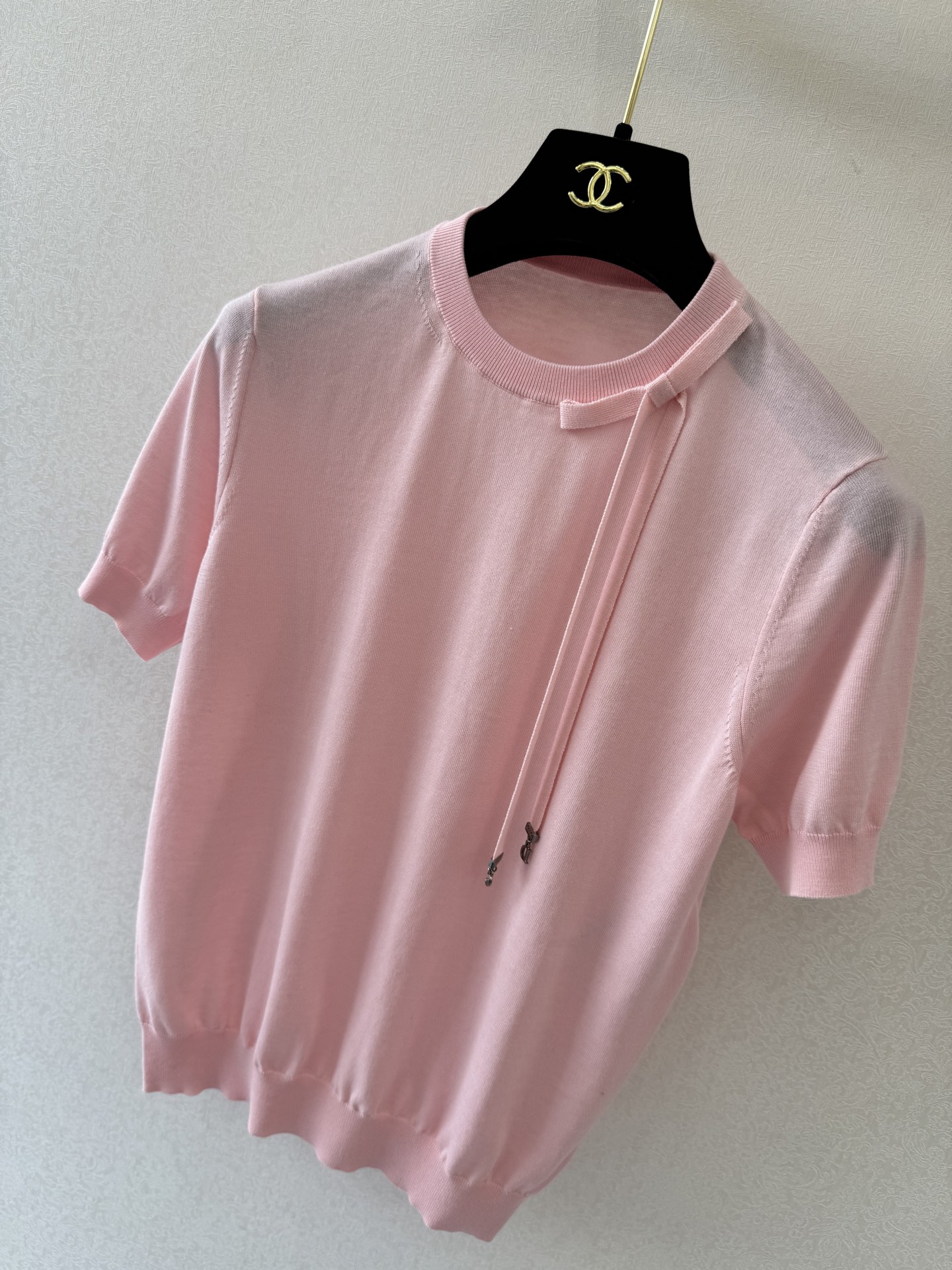 迪奥高版本新品🆕🆕圆领短袖💗💗实拍图🆕🆕两色3码