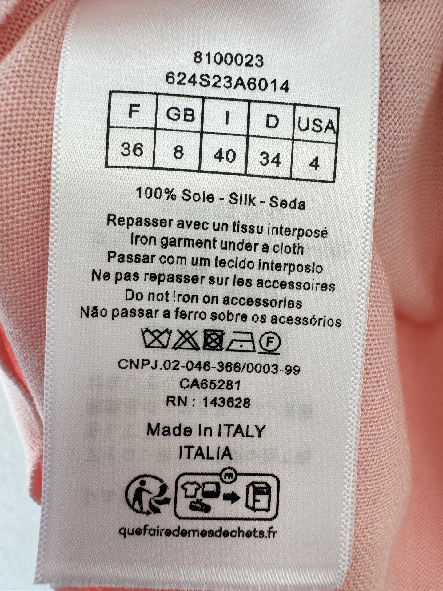 迪奥高版本新品🆕🆕圆领短袖💗💗实拍图🆕🆕两色3码