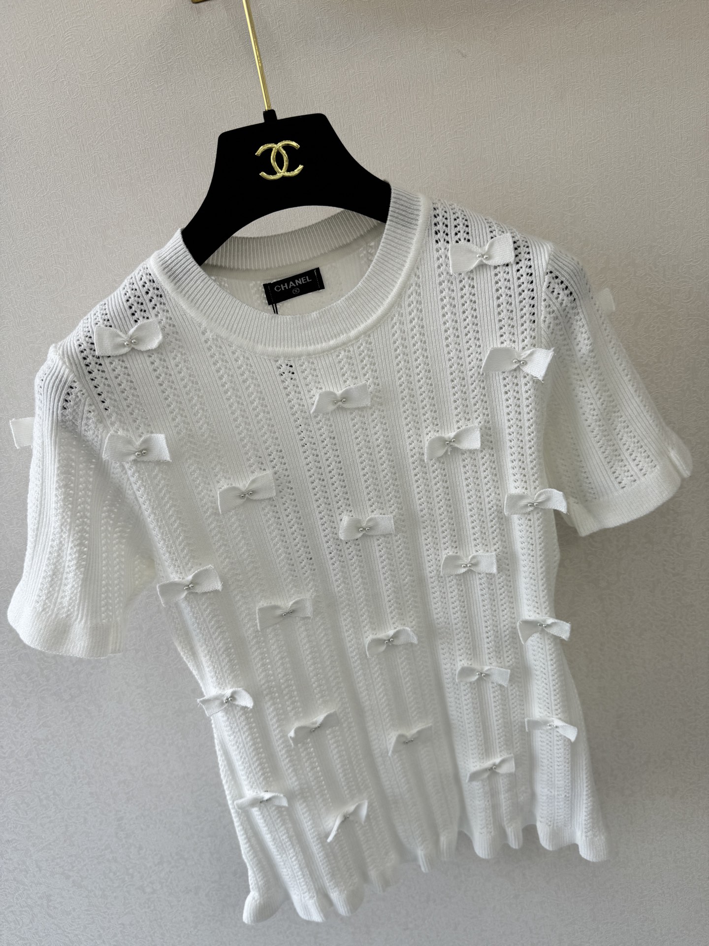 小香新品🆕🆕圆领短袖💗💗实拍图🆕🆕两色3码