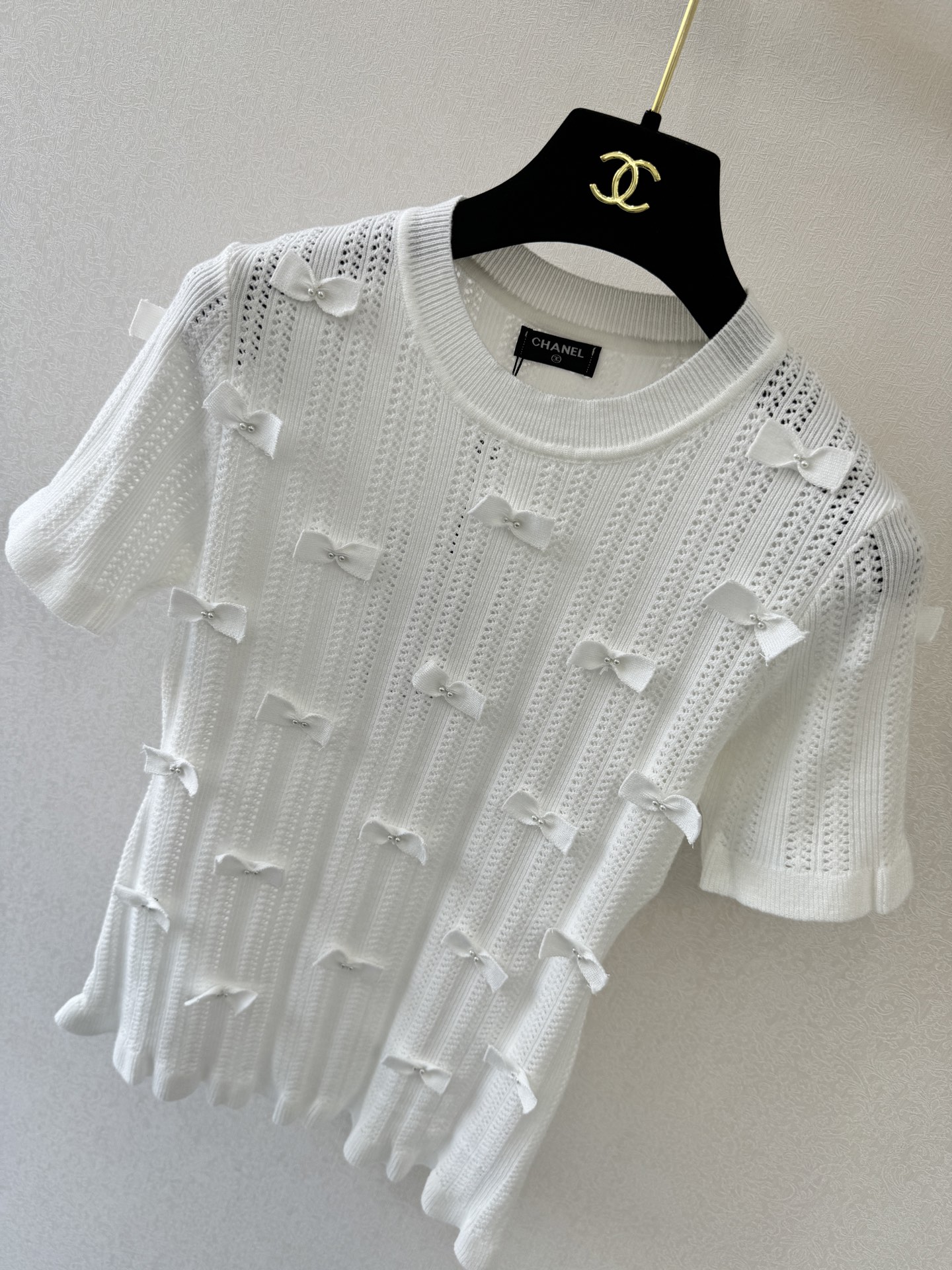 小香新品🆕🆕圆领短袖💗💗实拍图🆕🆕两色3码