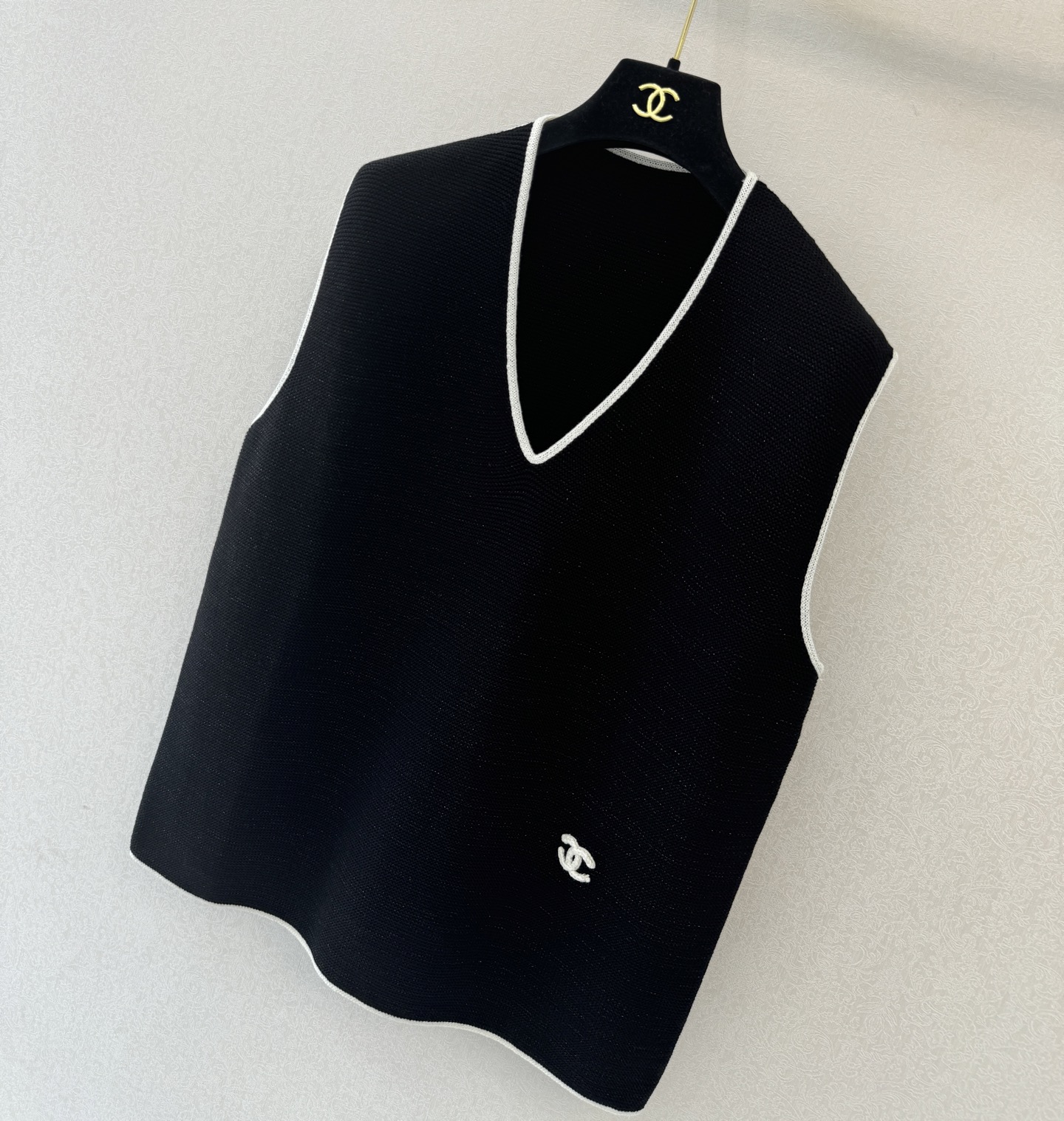 小香顶级版本新品🆕🆕V领马甲💗💗实拍图🆕🆕