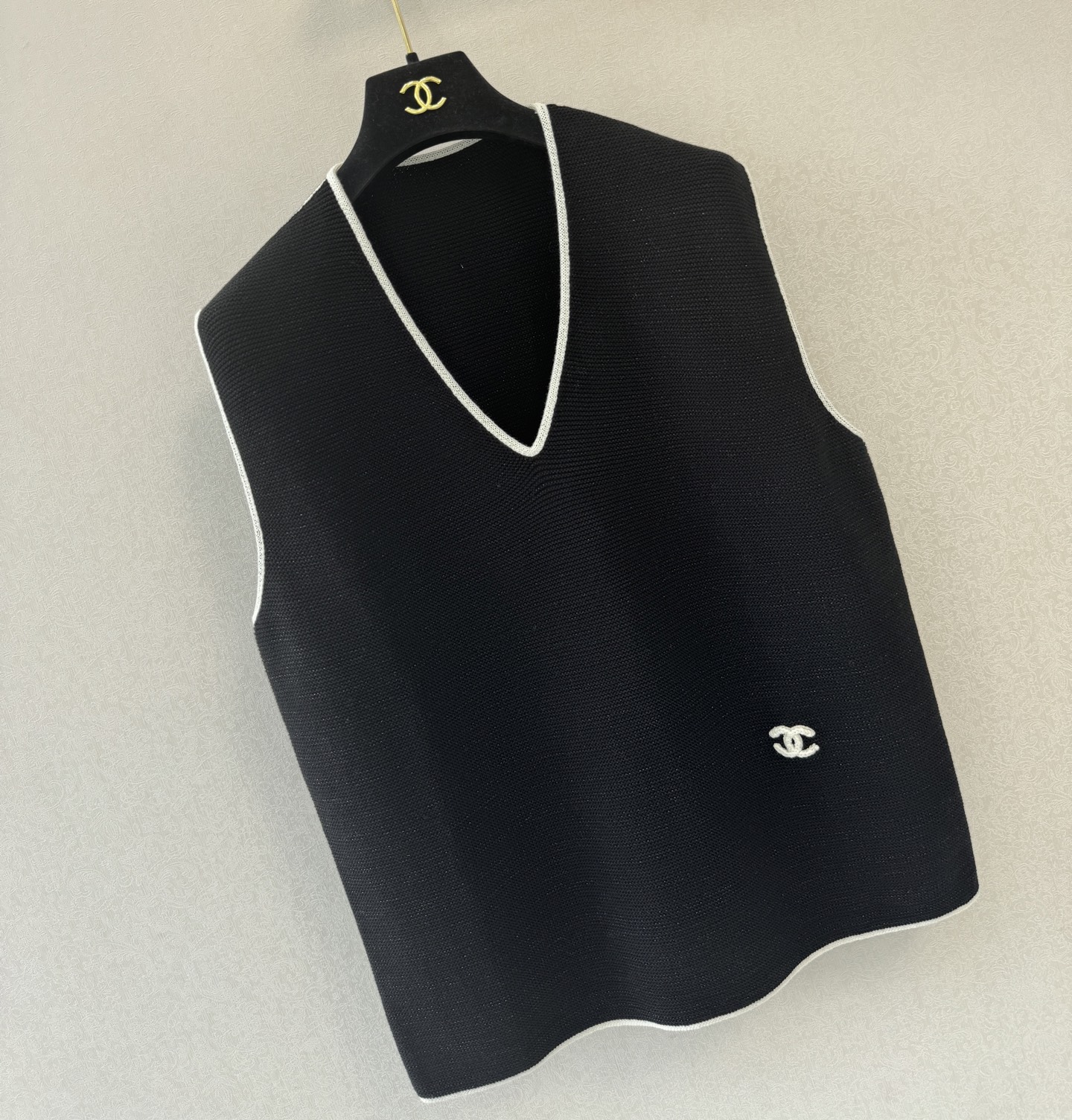 小香顶级版本新品🆕🆕V领马甲💗💗实拍图🆕🆕