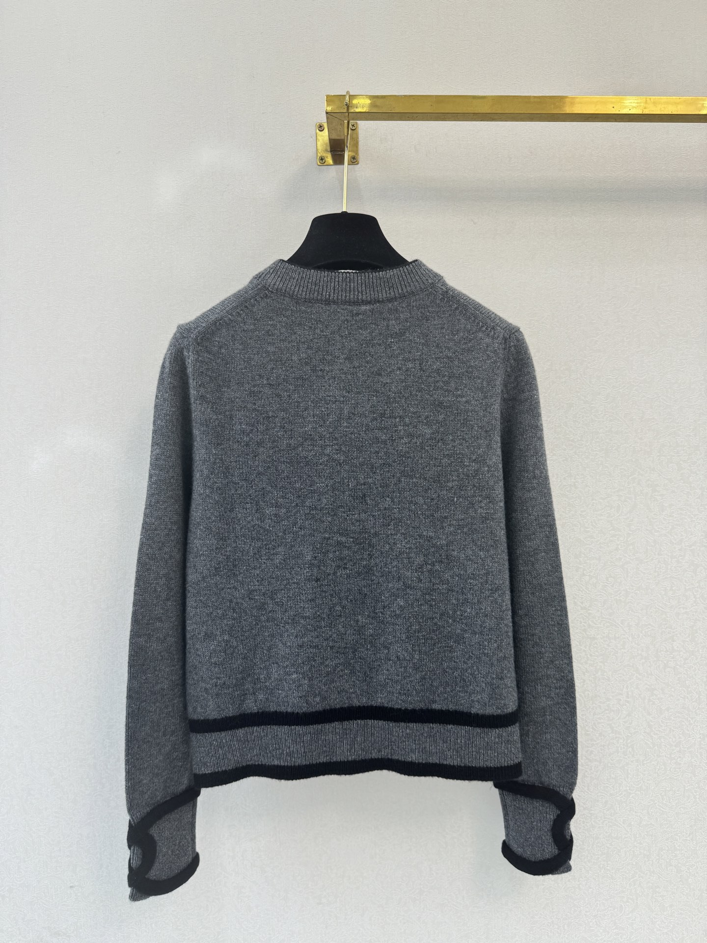 小香高版本新品🆕🆕圆领长袖💗💗实拍图🆕🆕三色3码