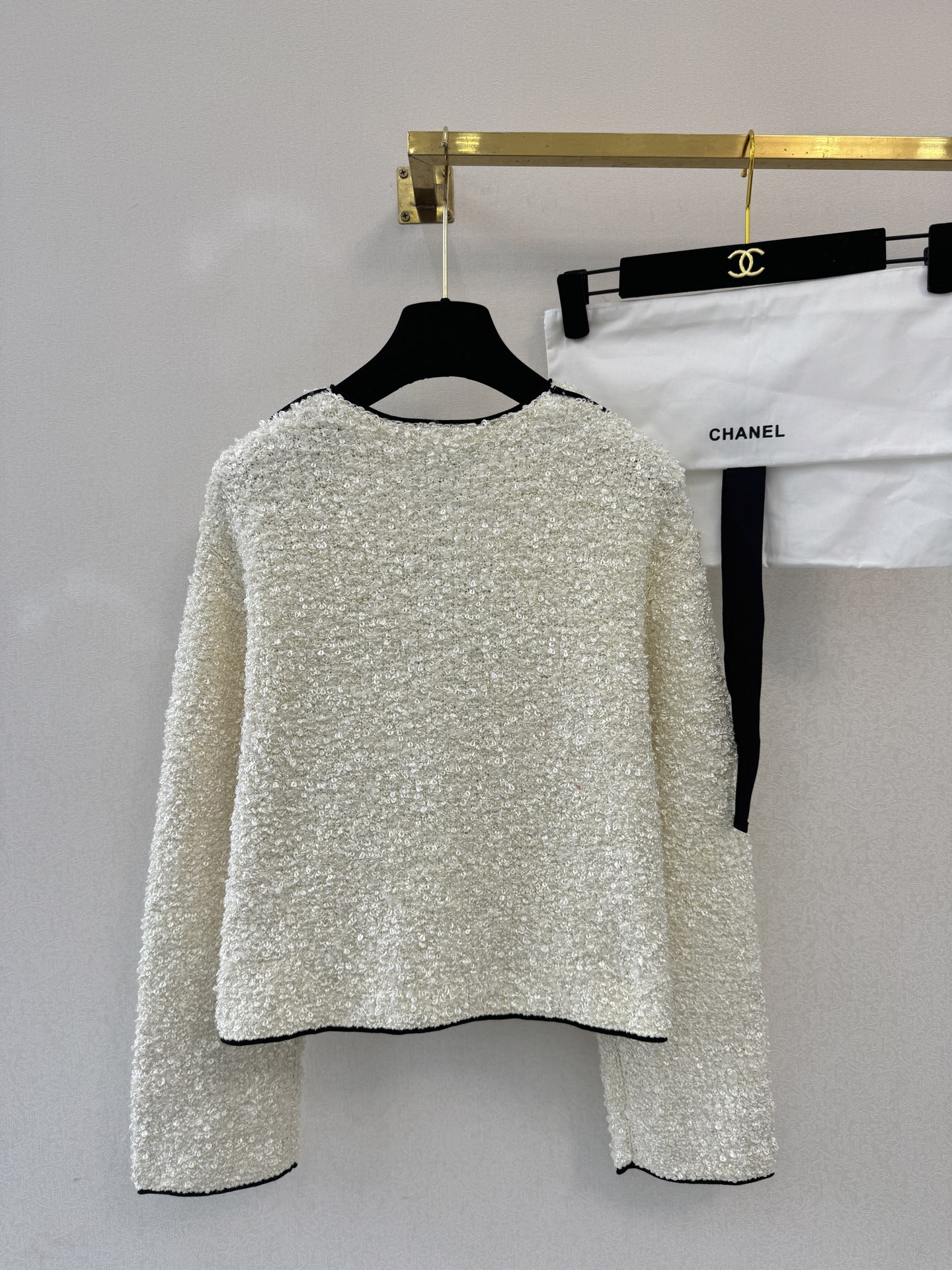 小香新品🆕🆕圆领长袖开衫💗💗实拍图🆕🆕两色3码