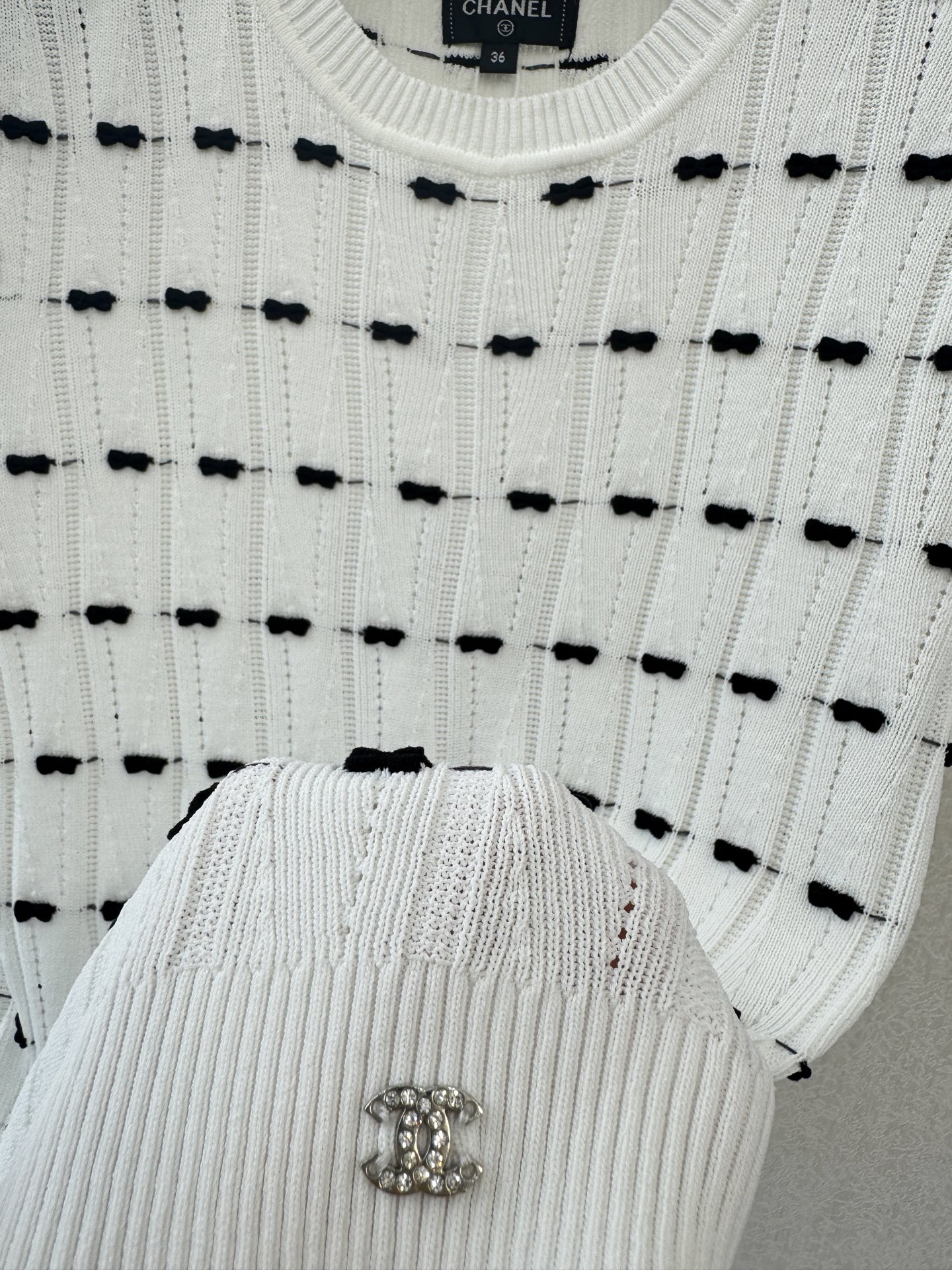 小香新品🆕🆕圆领短袖💗💗实拍图🆕🆕