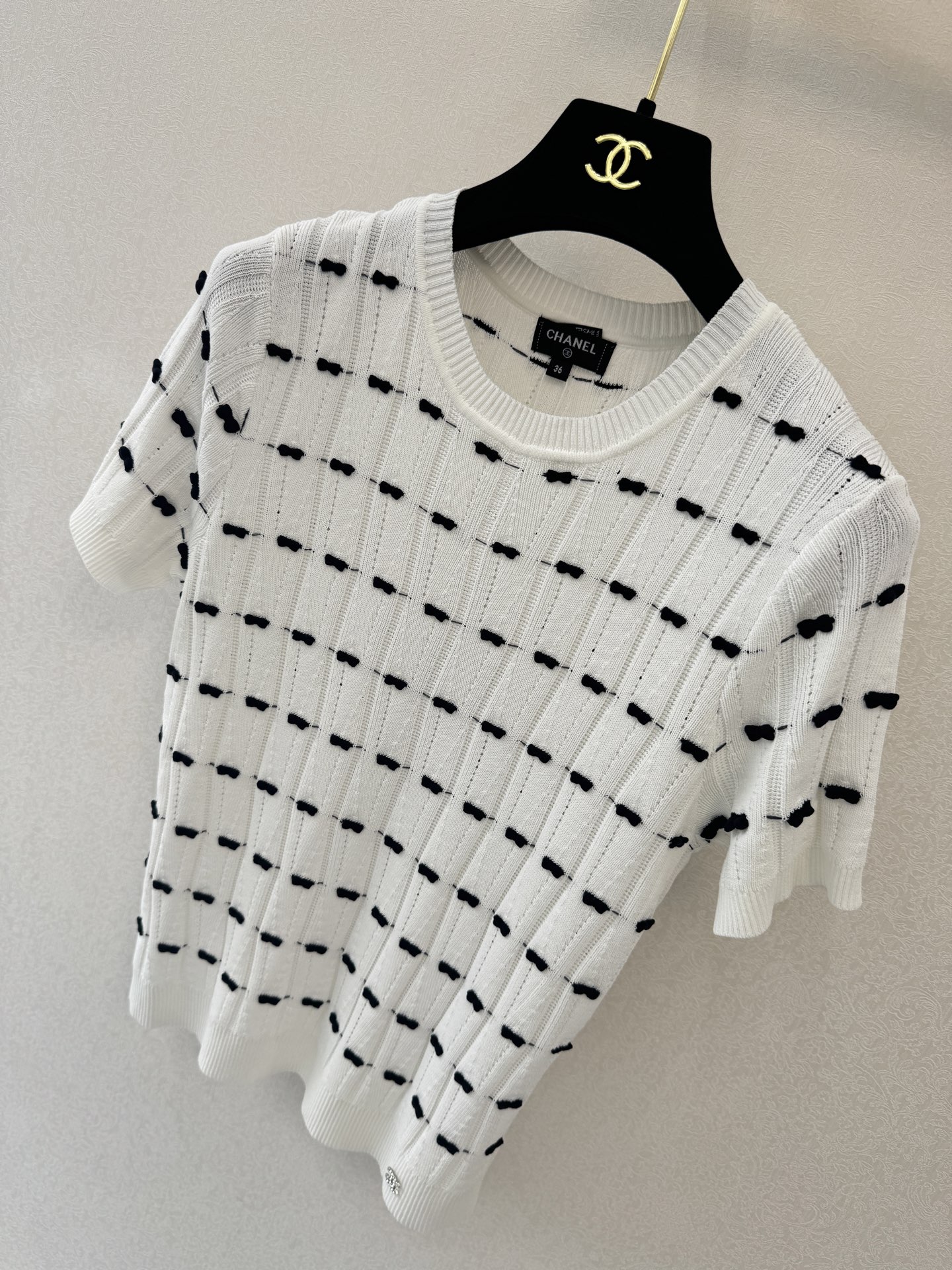 小香新品🆕🆕圆领短袖💗💗实拍图🆕🆕