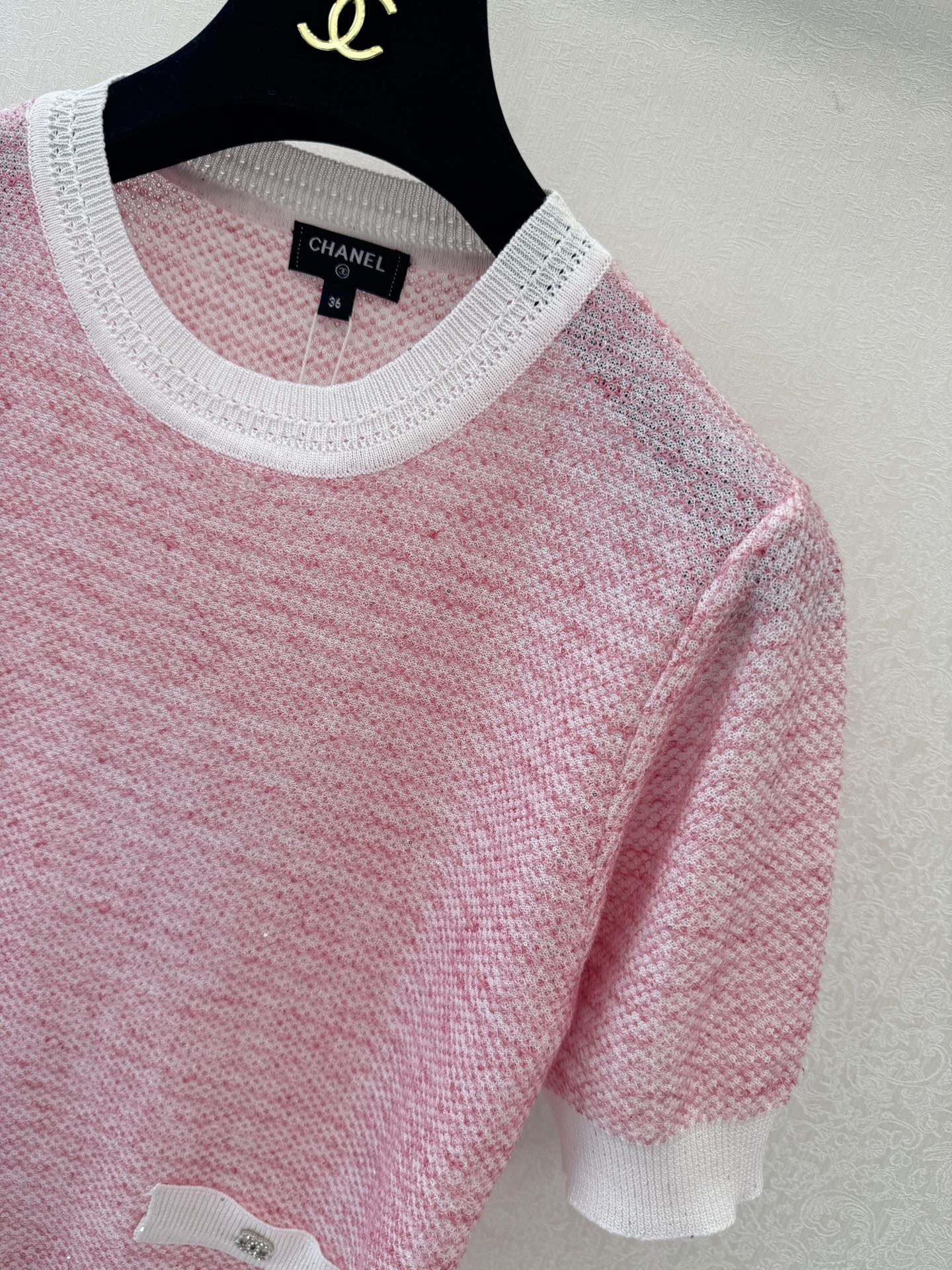 小香新品🆕🆕圆领短袖💗💗实拍图🆕🆕