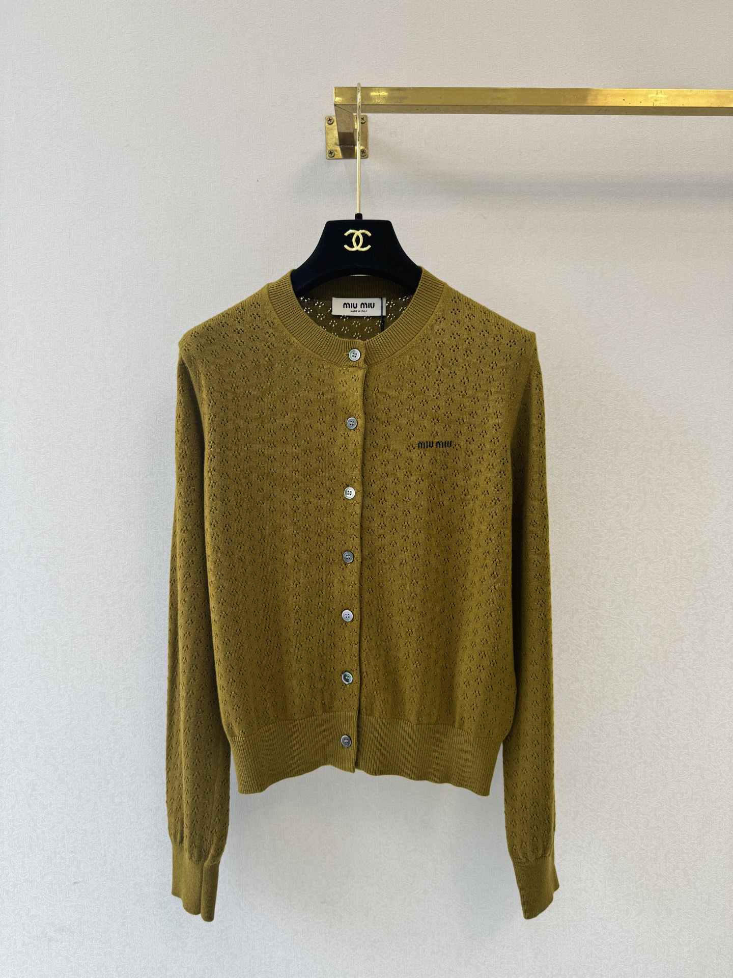 缪缪新品🆕🆕圆领长袖开衫💗💗实拍图🆕🆕