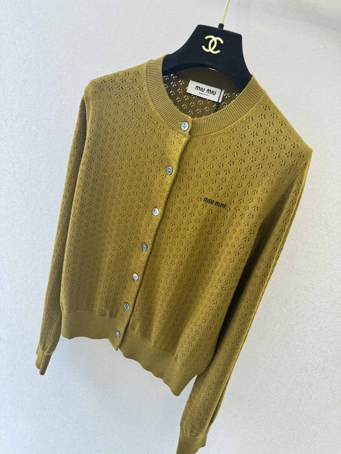 缪缪新品🆕🆕圆领长袖开衫💗💗实拍图🆕🆕