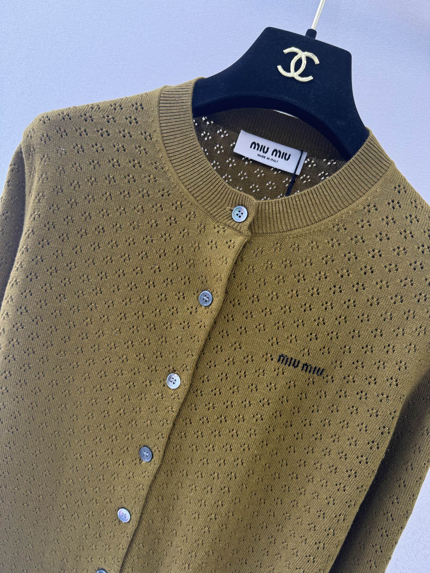 缪缪新品🆕🆕圆领长袖开衫💗💗实拍图🆕🆕