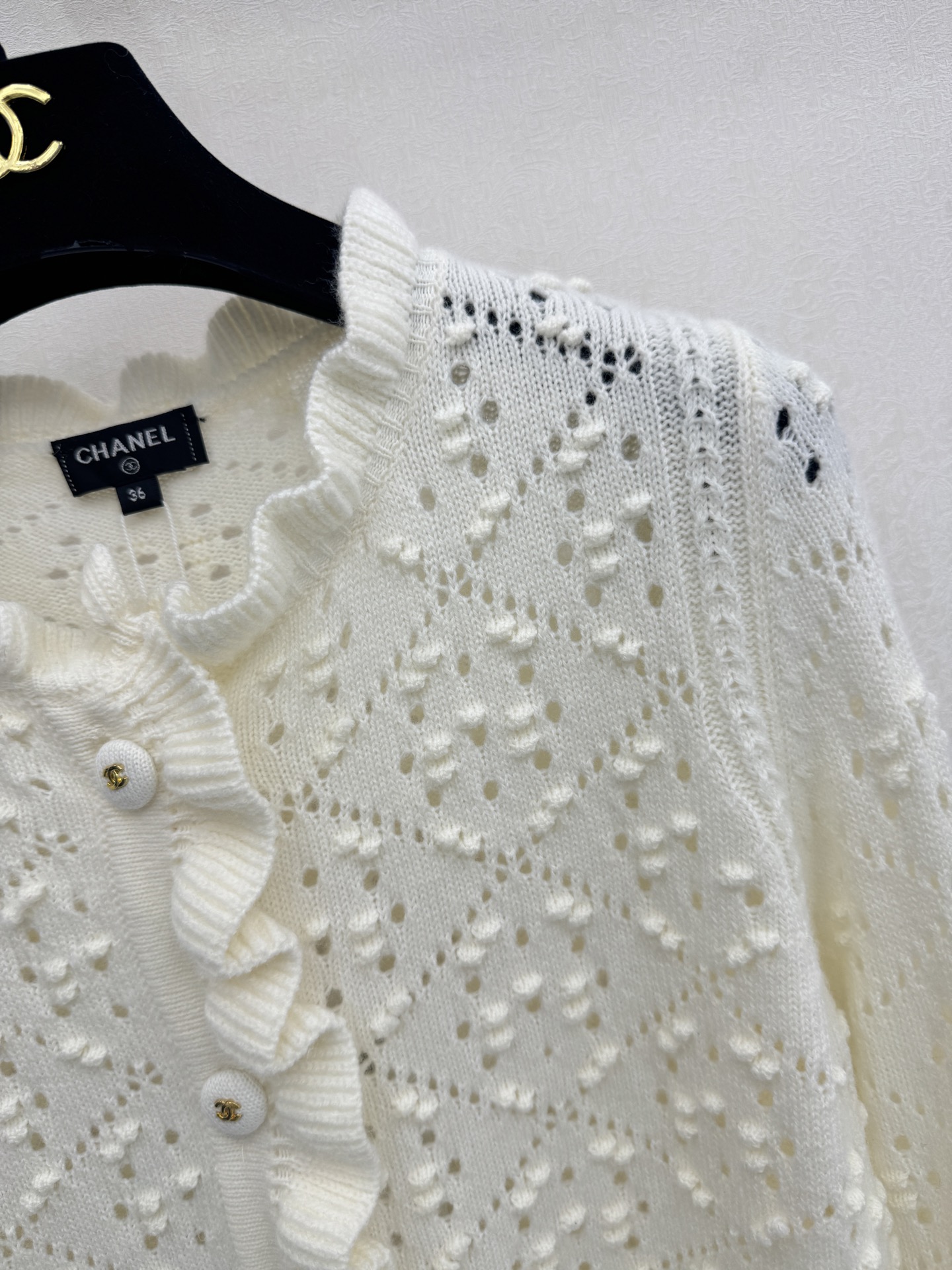 小香新品🆕🆕长袖镂空开衫💗💗实拍图🆕🆕