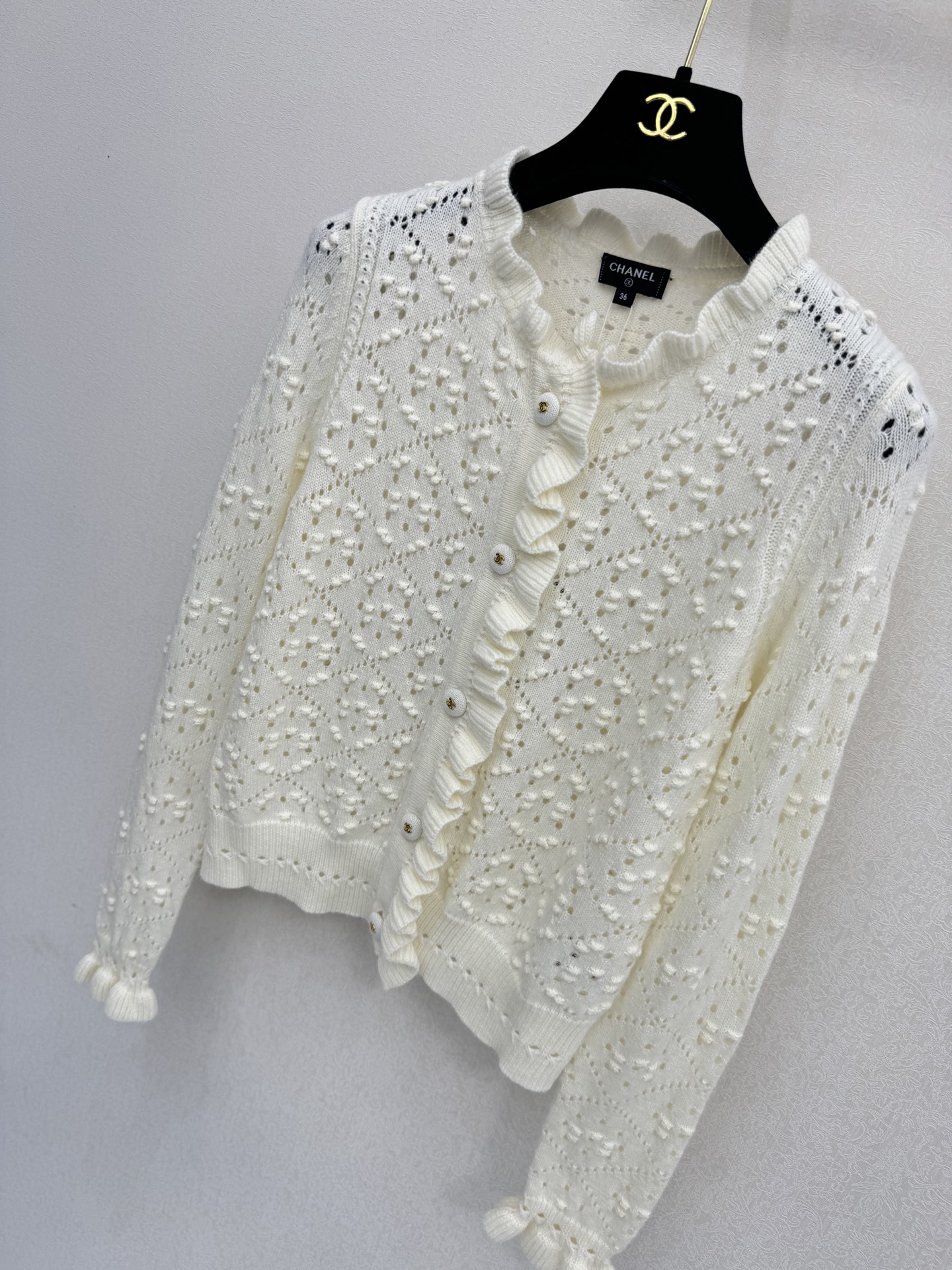 小香新品🆕🆕长袖镂空开衫💗💗实拍图🆕🆕