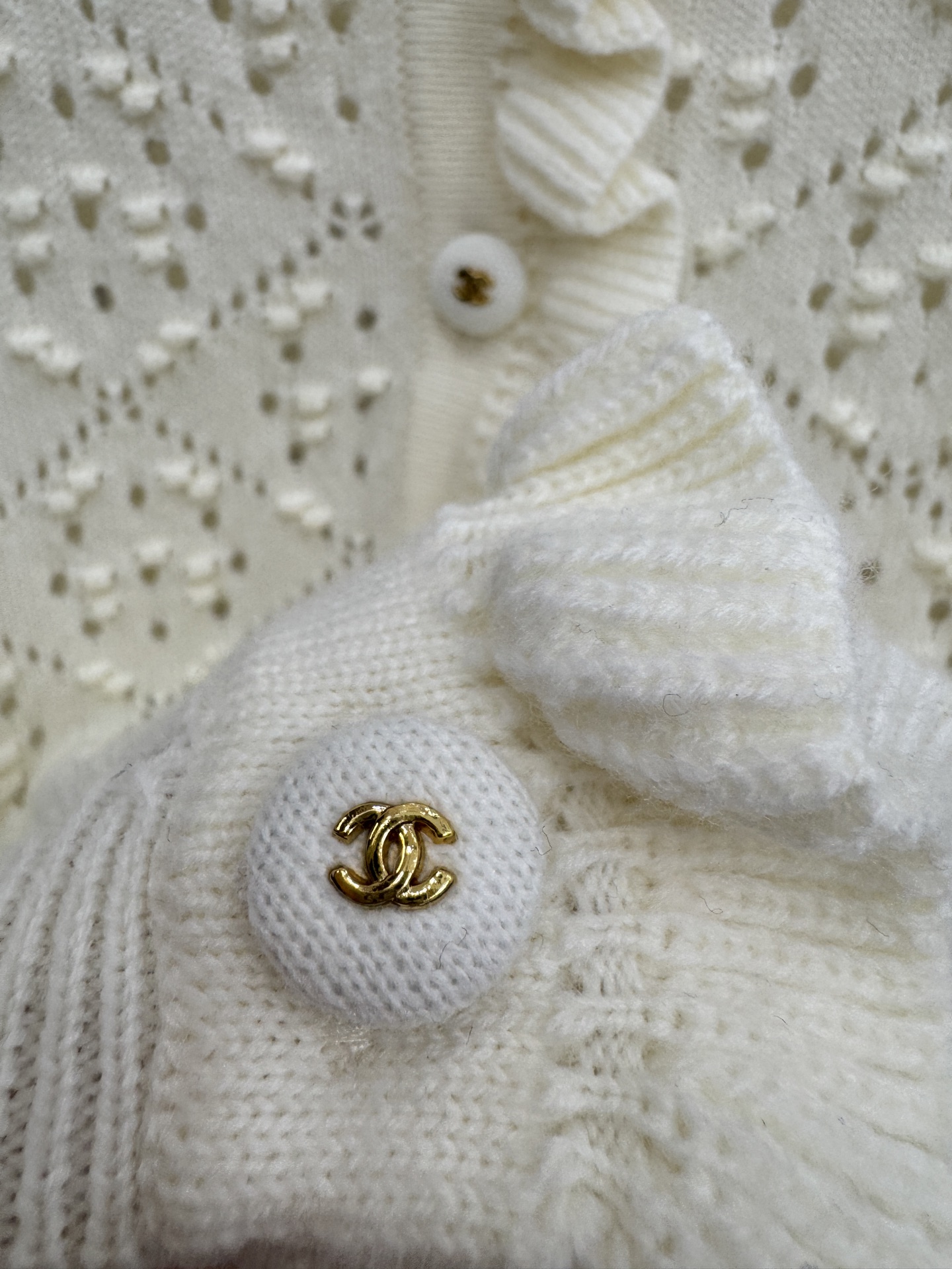 小香新品🆕🆕长袖镂空开衫💗💗实拍图🆕🆕