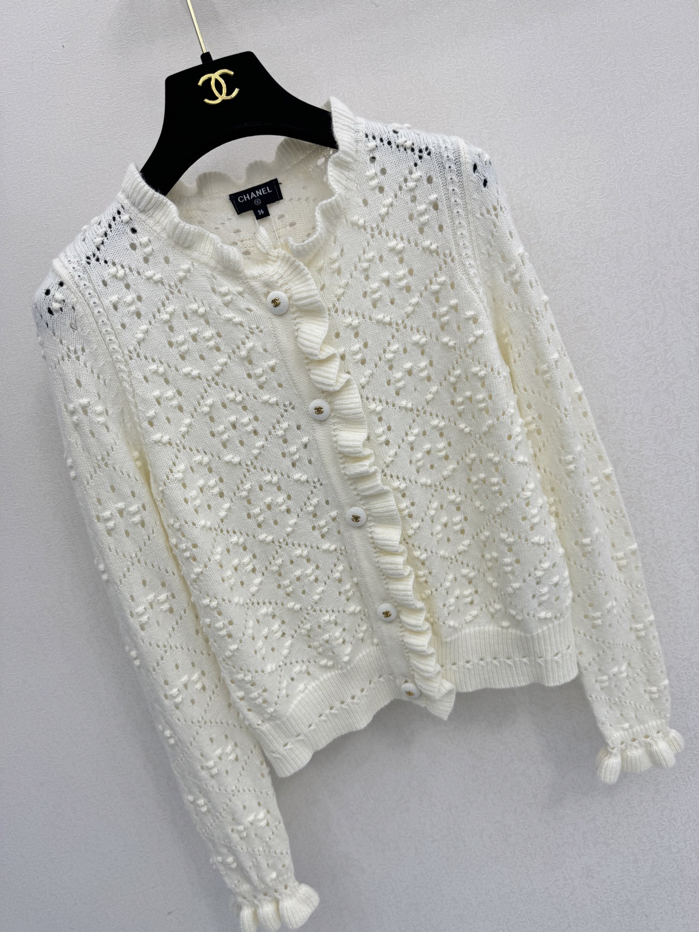 小香新品🆕🆕长袖镂空开衫💗💗实拍图🆕🆕