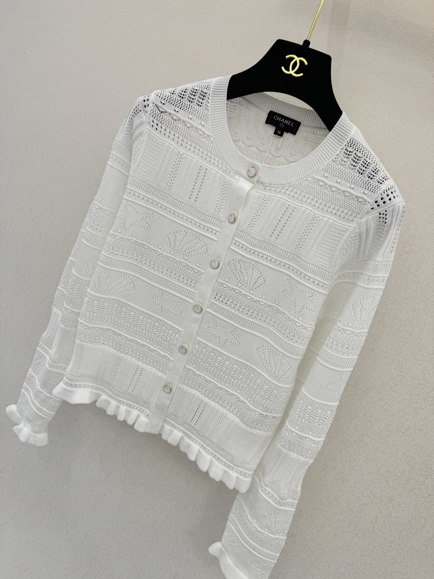 小香新品🆕🆕套装长袖开衫💗💗实拍图🆕🆕两色3码