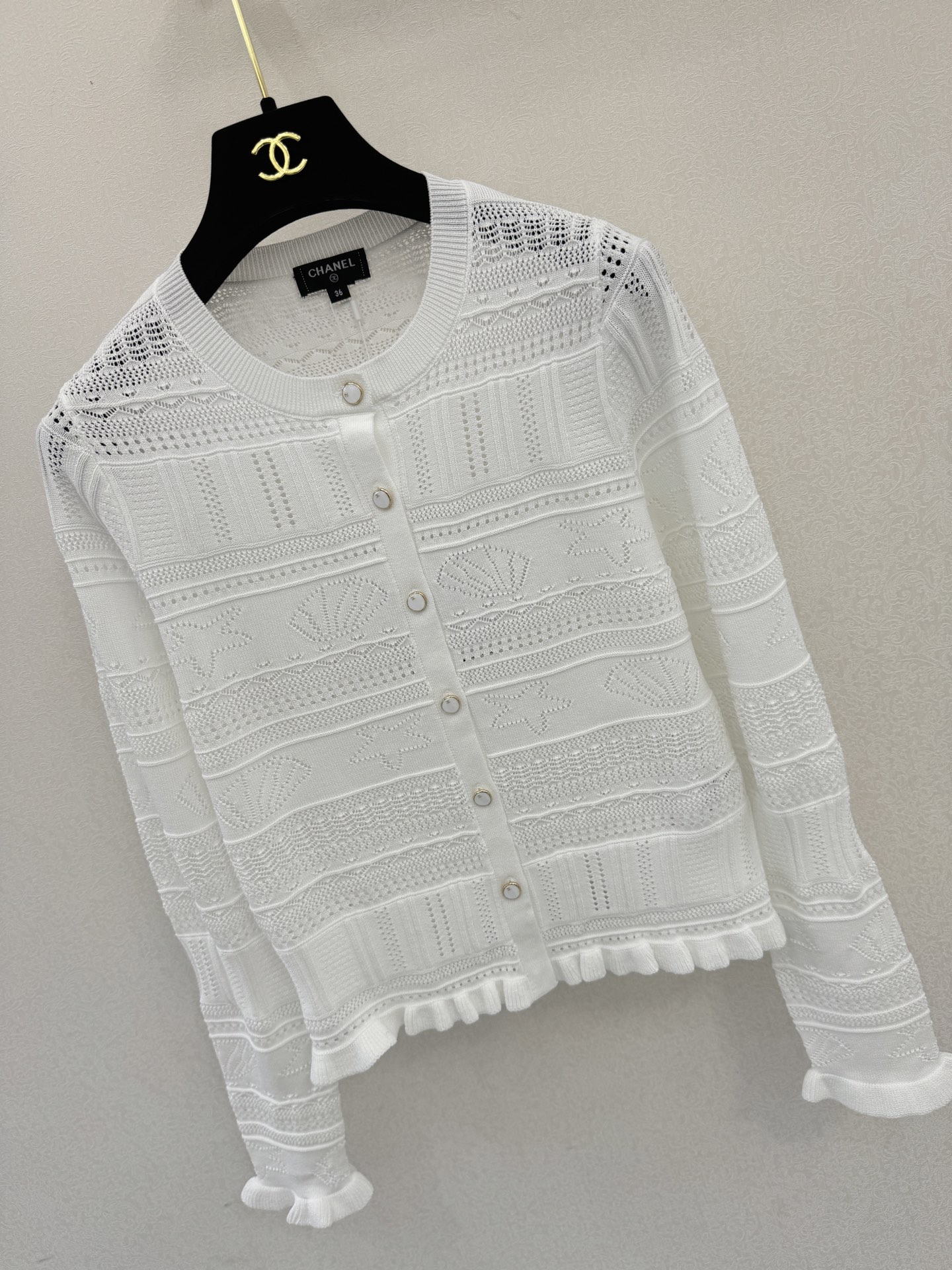 小香新品🆕🆕套装长袖开衫💗💗实拍图🆕🆕两色3码