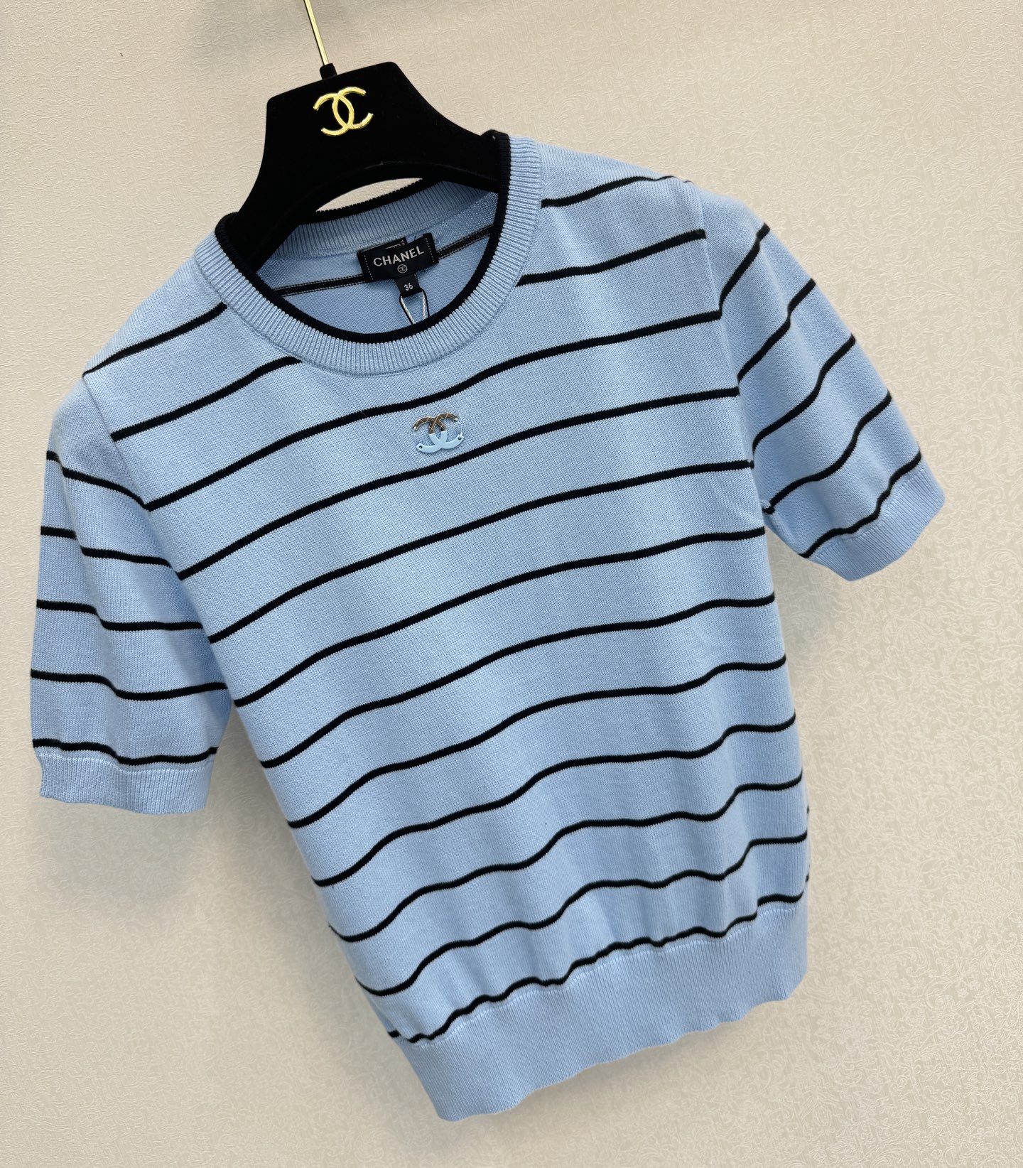 小香新品🆕🆕圆领短袖💗💗实拍图🆕🆕两色3码