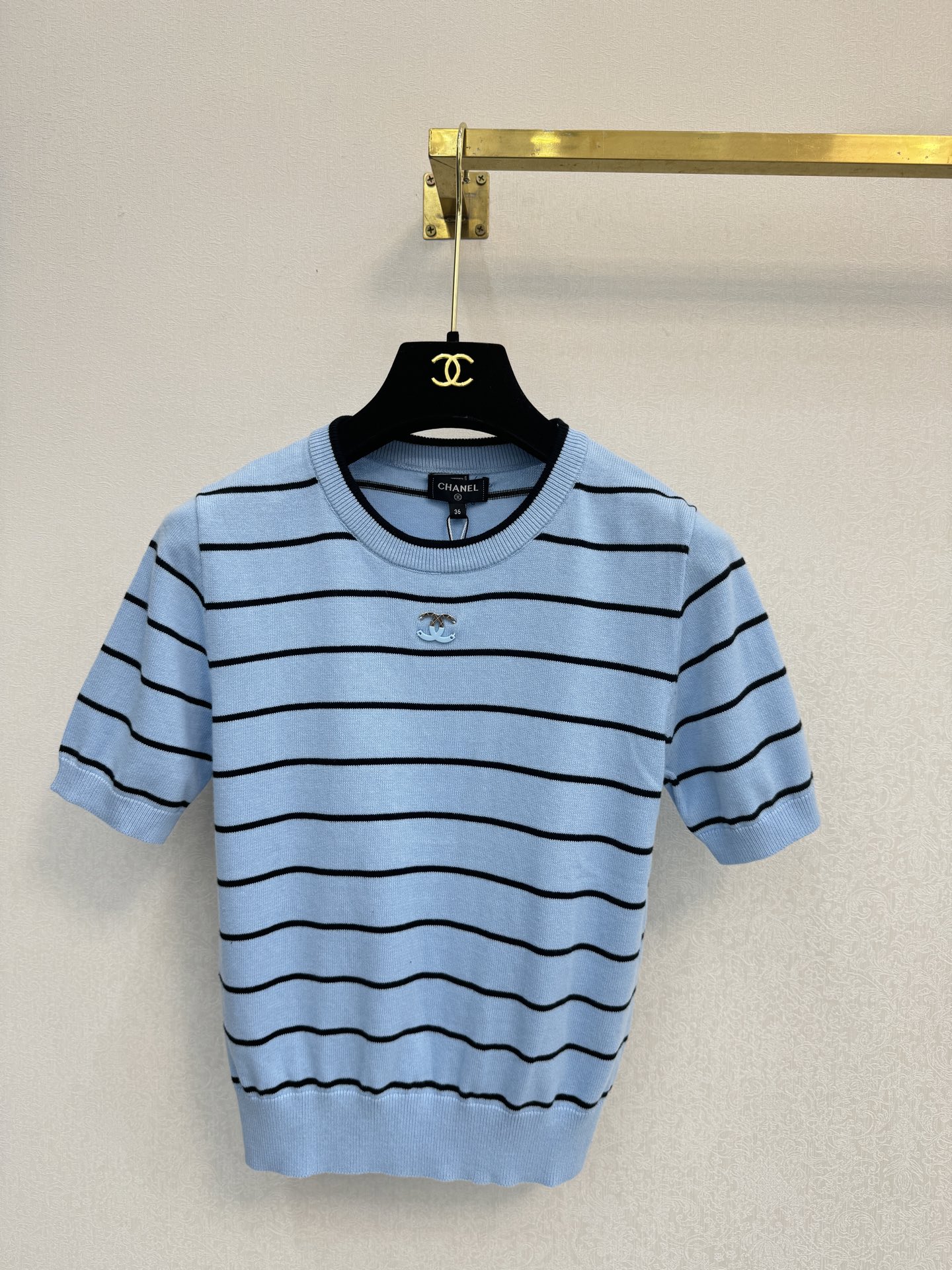 小香新品🆕🆕圆领短袖💗💗实拍图🆕🆕两色3码