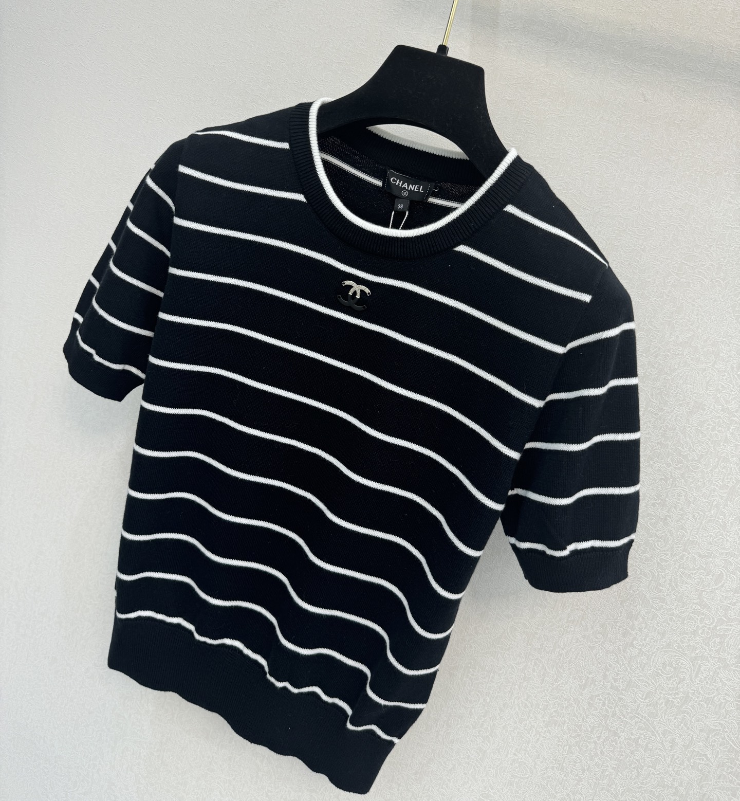 小香新品🆕🆕圆领短袖💗💗实拍图🆕🆕两色3码