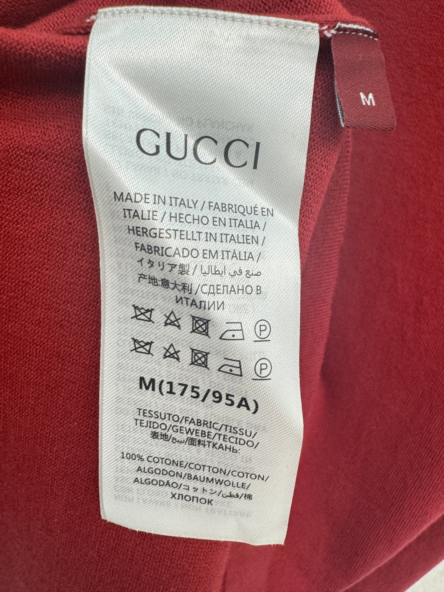 古驰新品🆕🆕圆领短袖💗💗实拍图🆕🆕两色3码