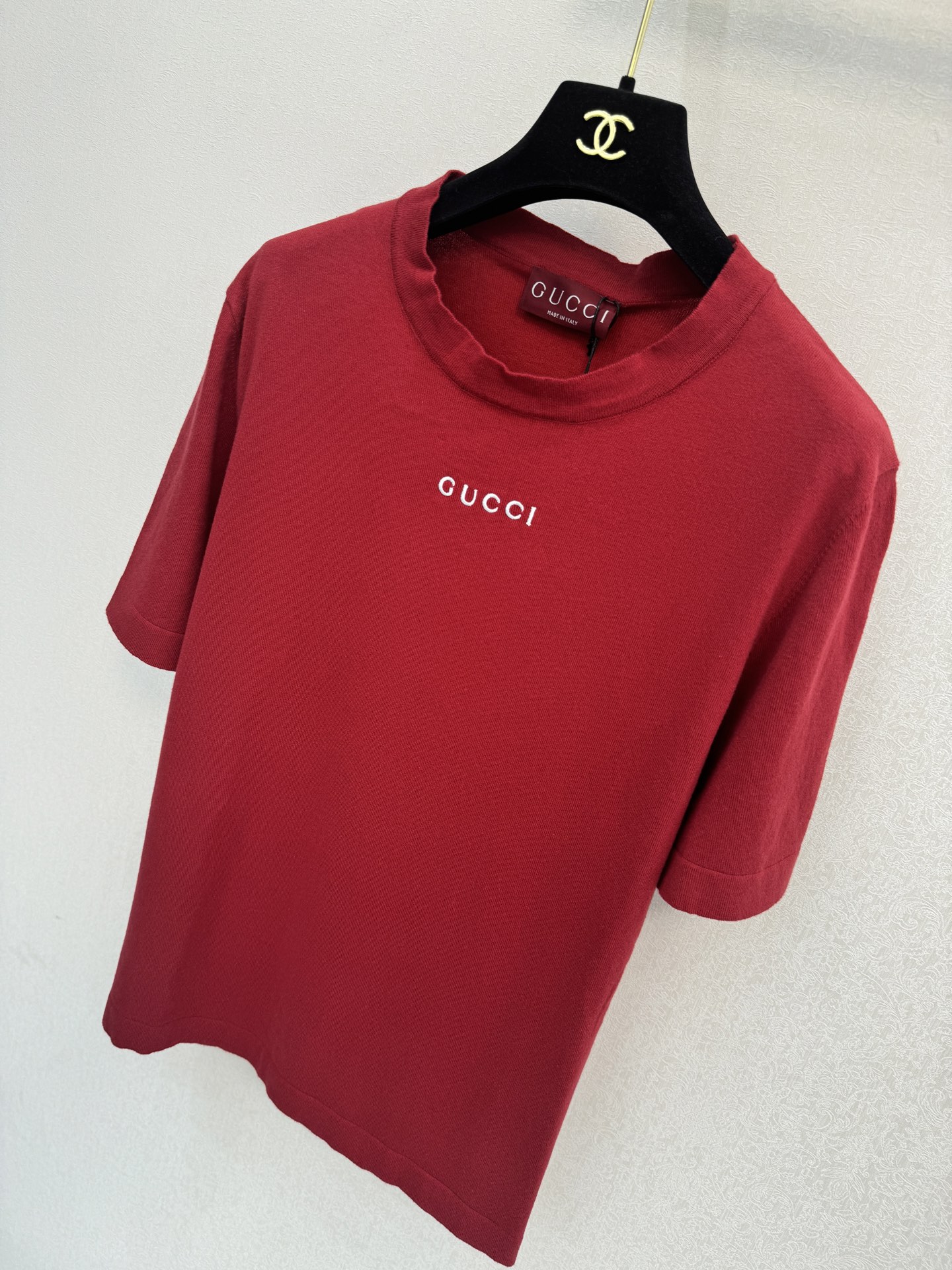 古驰新品🆕🆕圆领短袖💗💗实拍图🆕🆕两色3码