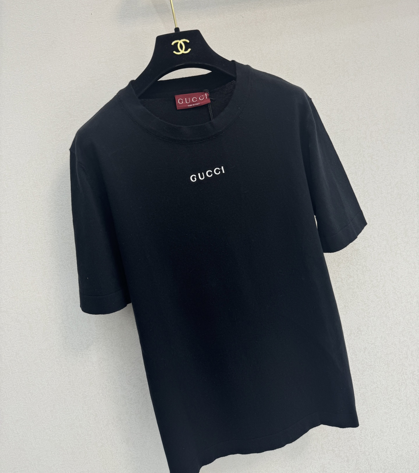 古驰新品🆕🆕圆领短袖💗💗实拍图🆕🆕两色3码