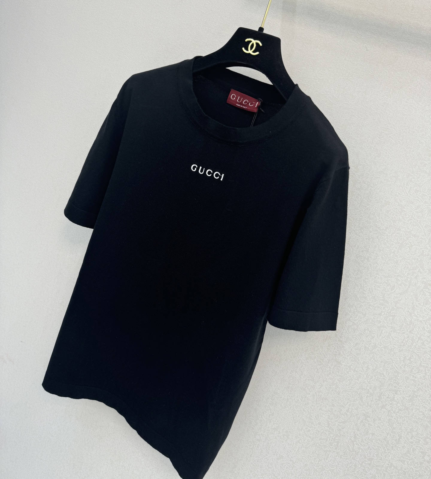 古驰新品🆕🆕圆领短袖💗💗实拍图🆕🆕两色3码