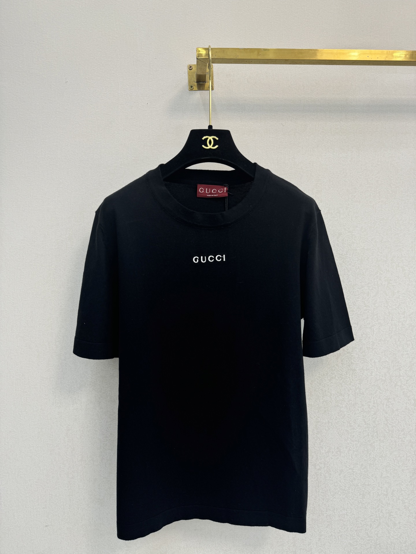 古驰新品🆕🆕圆领短袖💗💗实拍图🆕🆕两色3码