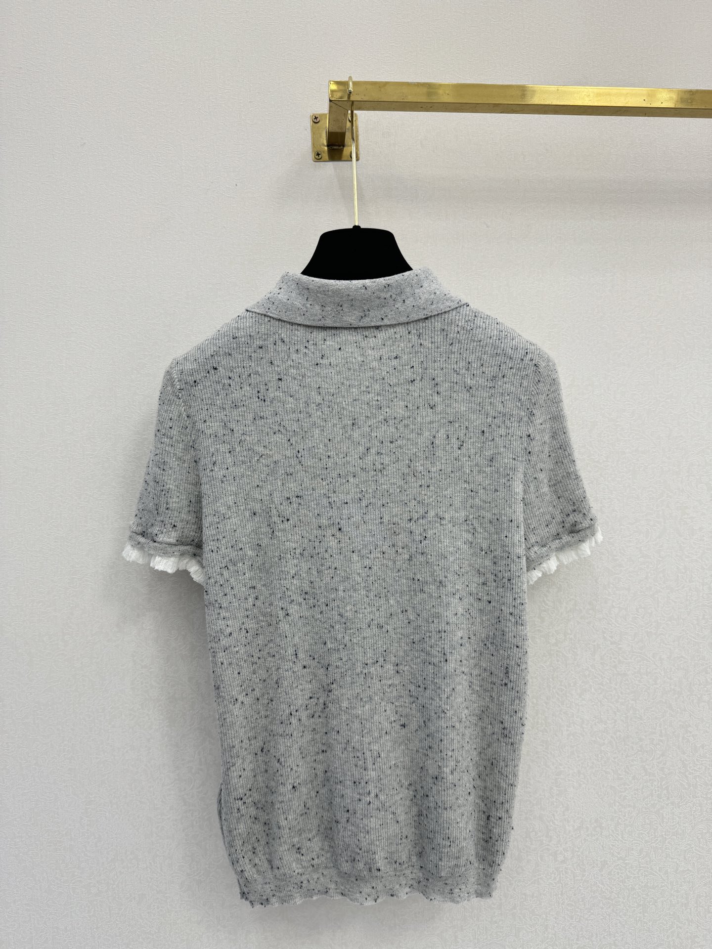 缪缪新品🆕🆕Polo领短袖💗💗实拍图🆕🆕两色3码