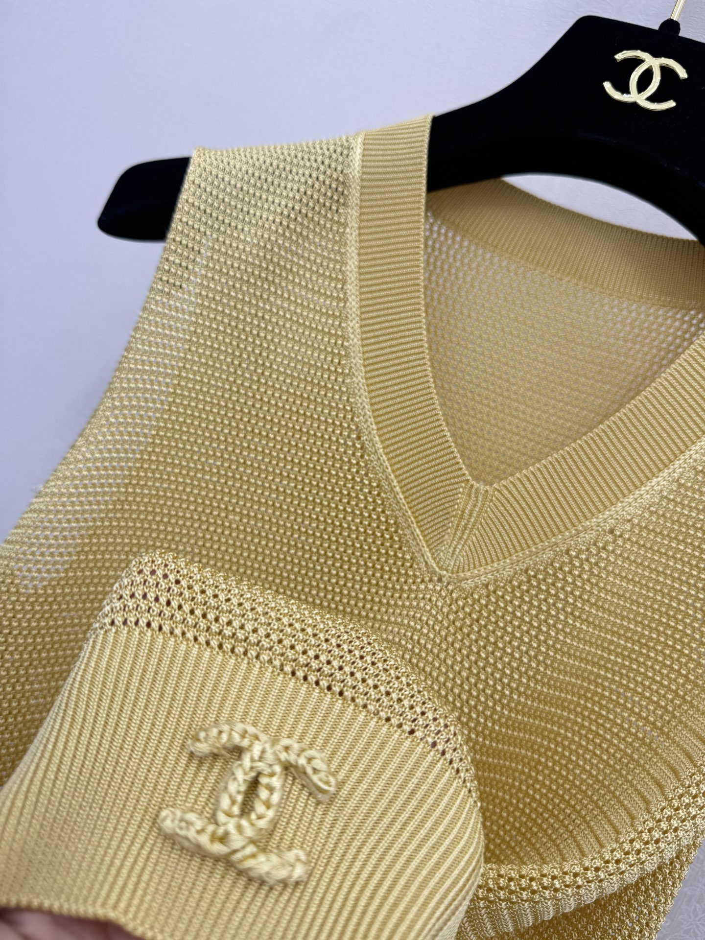 小香高版本新品🆕🆕背心💗💗实拍图🆕🆕三色3码