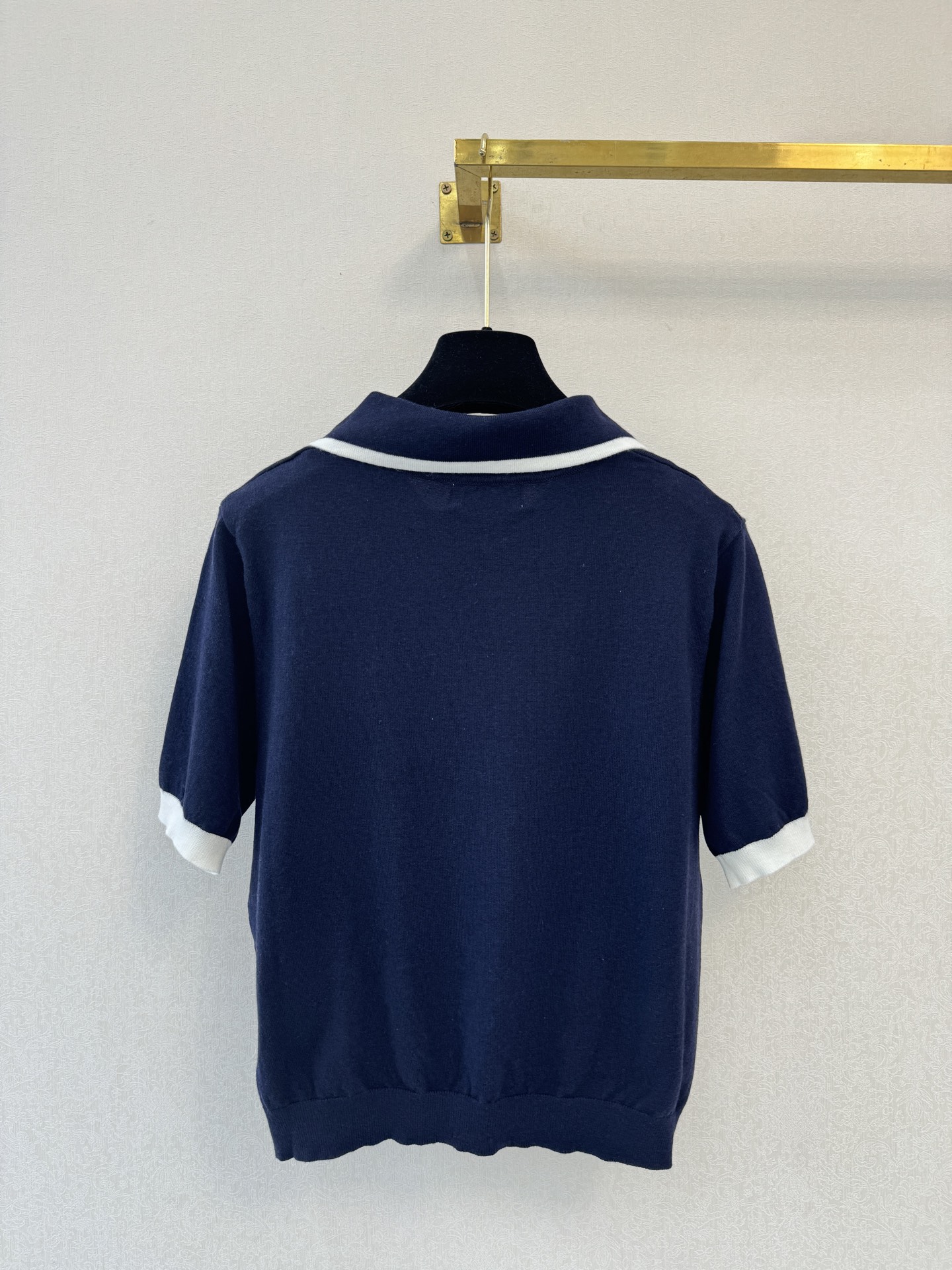 缪缪新品🆕🆕翻领短袖💗💗实拍图🆕🆕